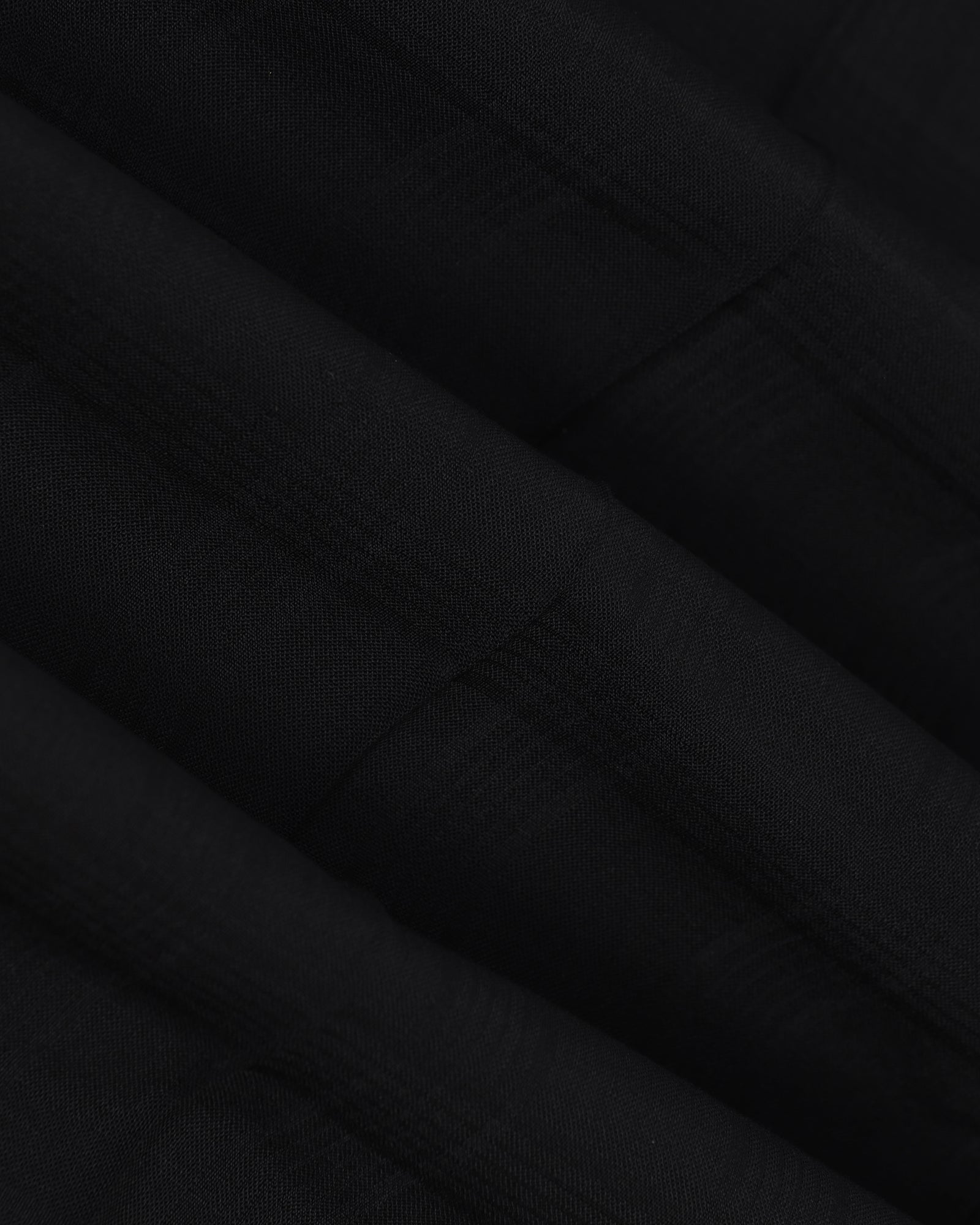 Luxe Slim Comfort B-95 Formal Black Check Trouser - Amouage