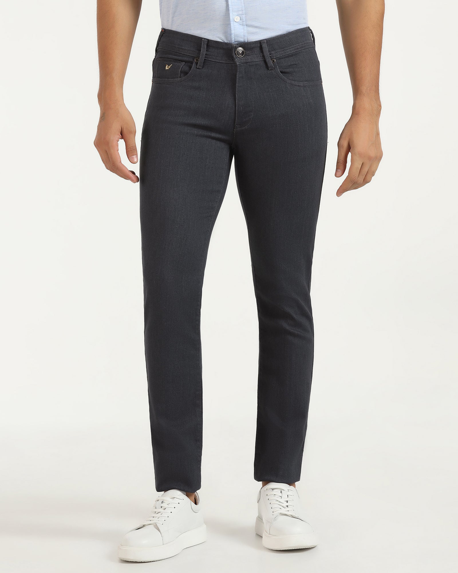 Luxe Slim Yonk Fit Grey Jeans - Brink