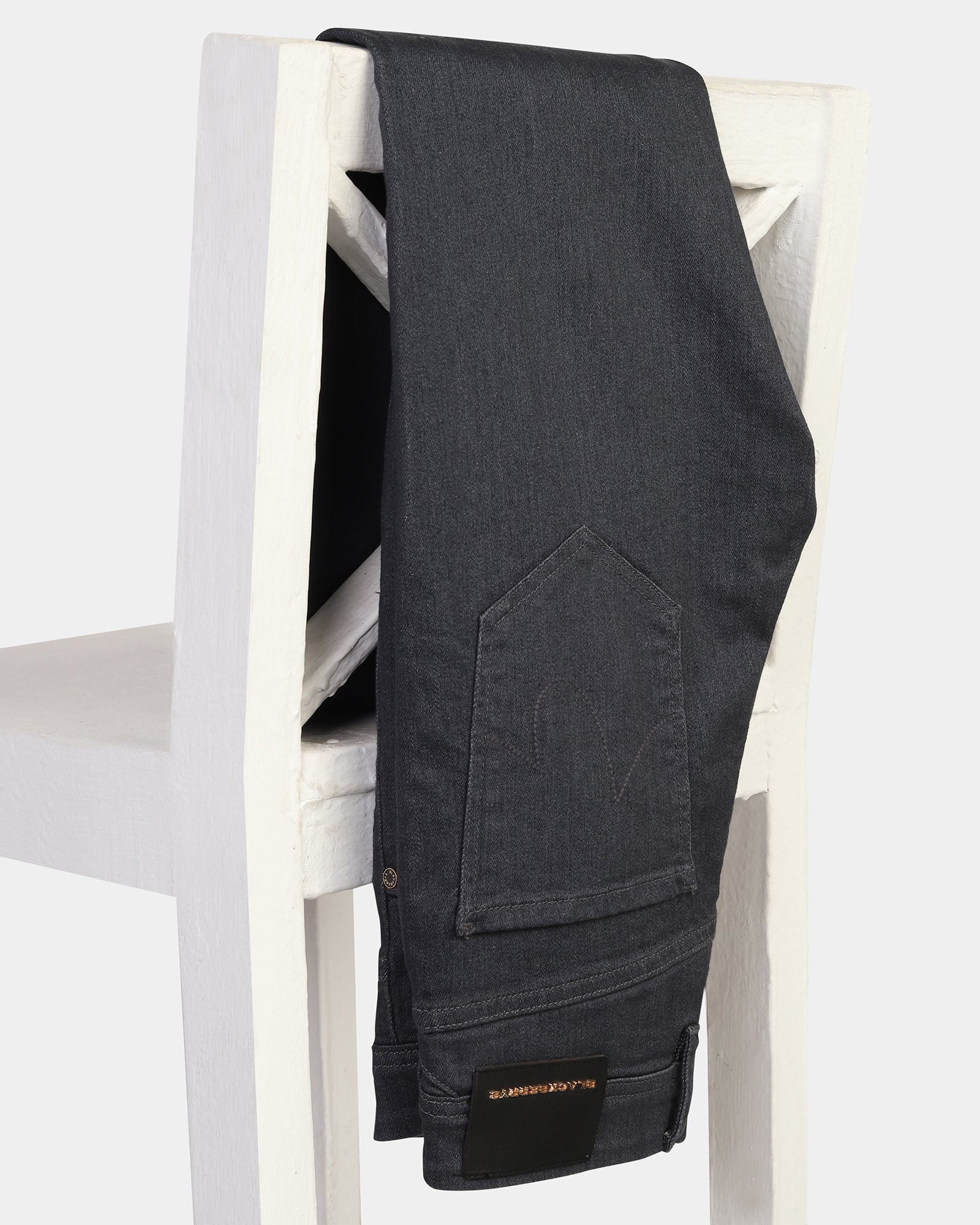 Luxe Slim Yonk Fit Grey Jeans - Brink