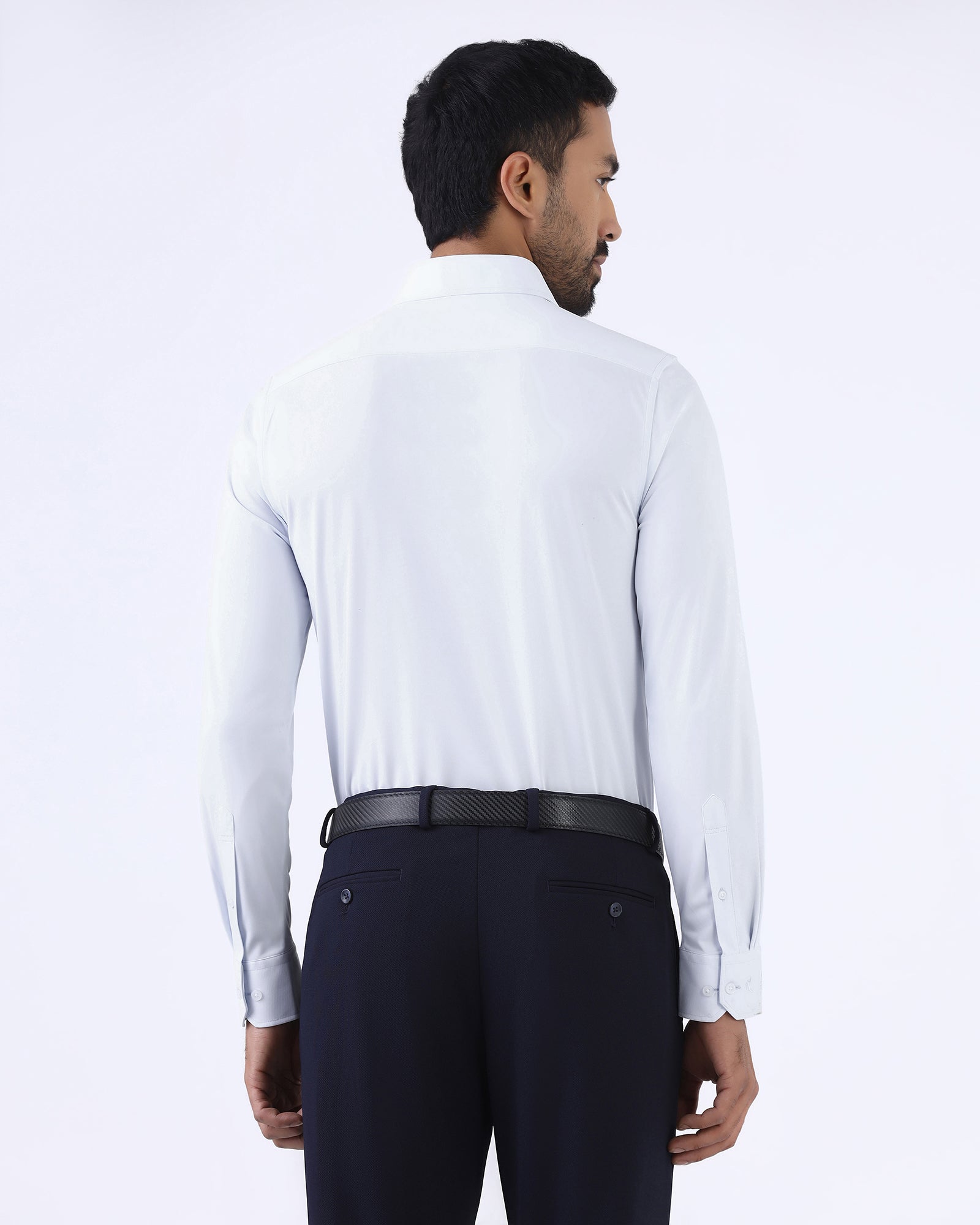 Light Blue Non Iron Solid Shirt - Electra