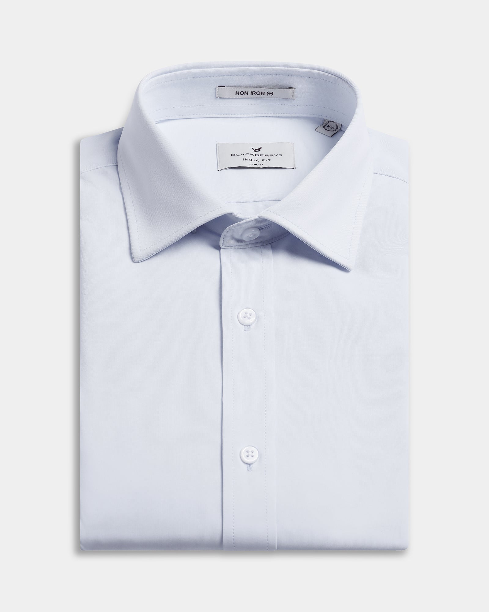 Light Blue Non Iron Solid Shirt - Electra