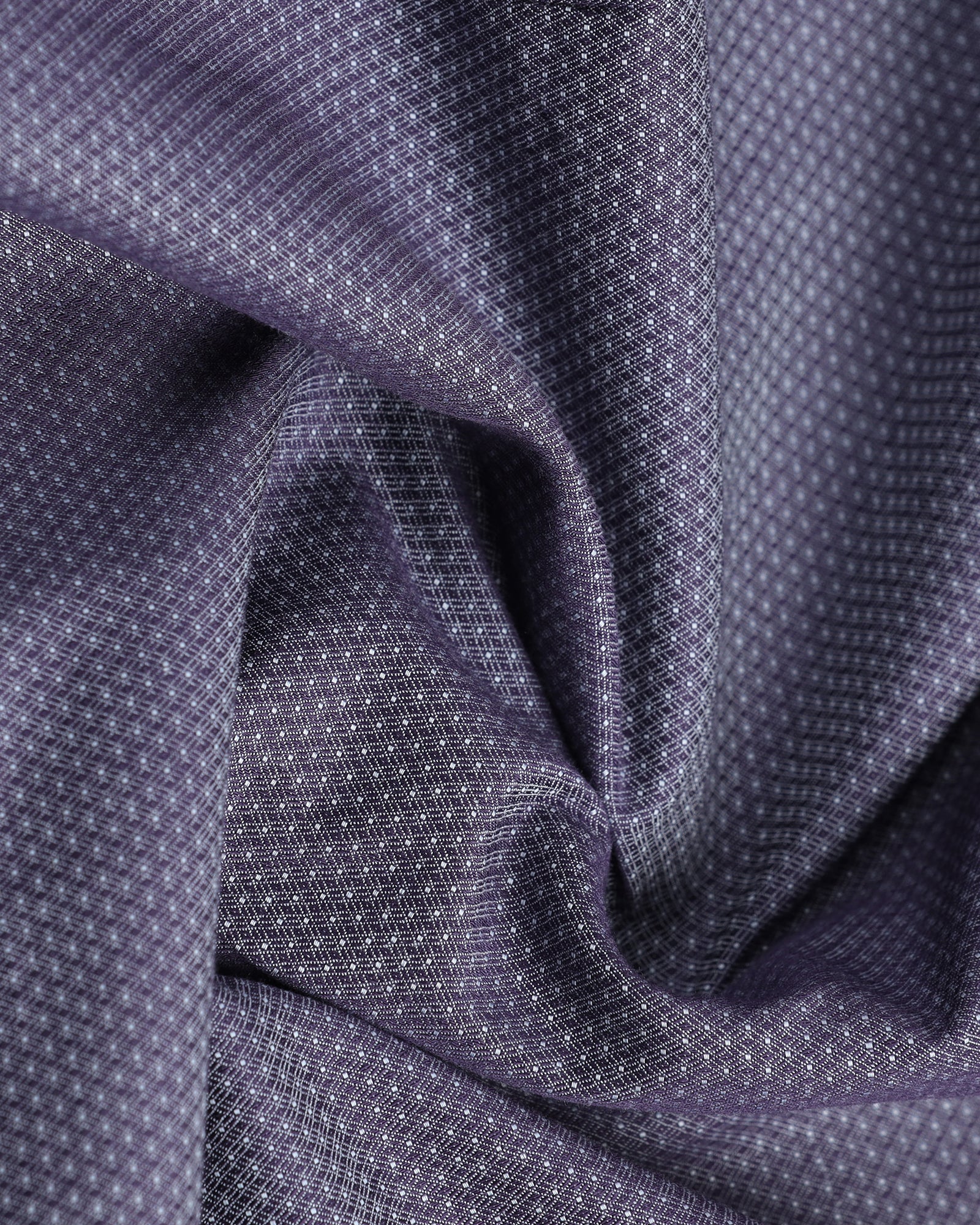 Mid Blue Textured Shirt - Ryan