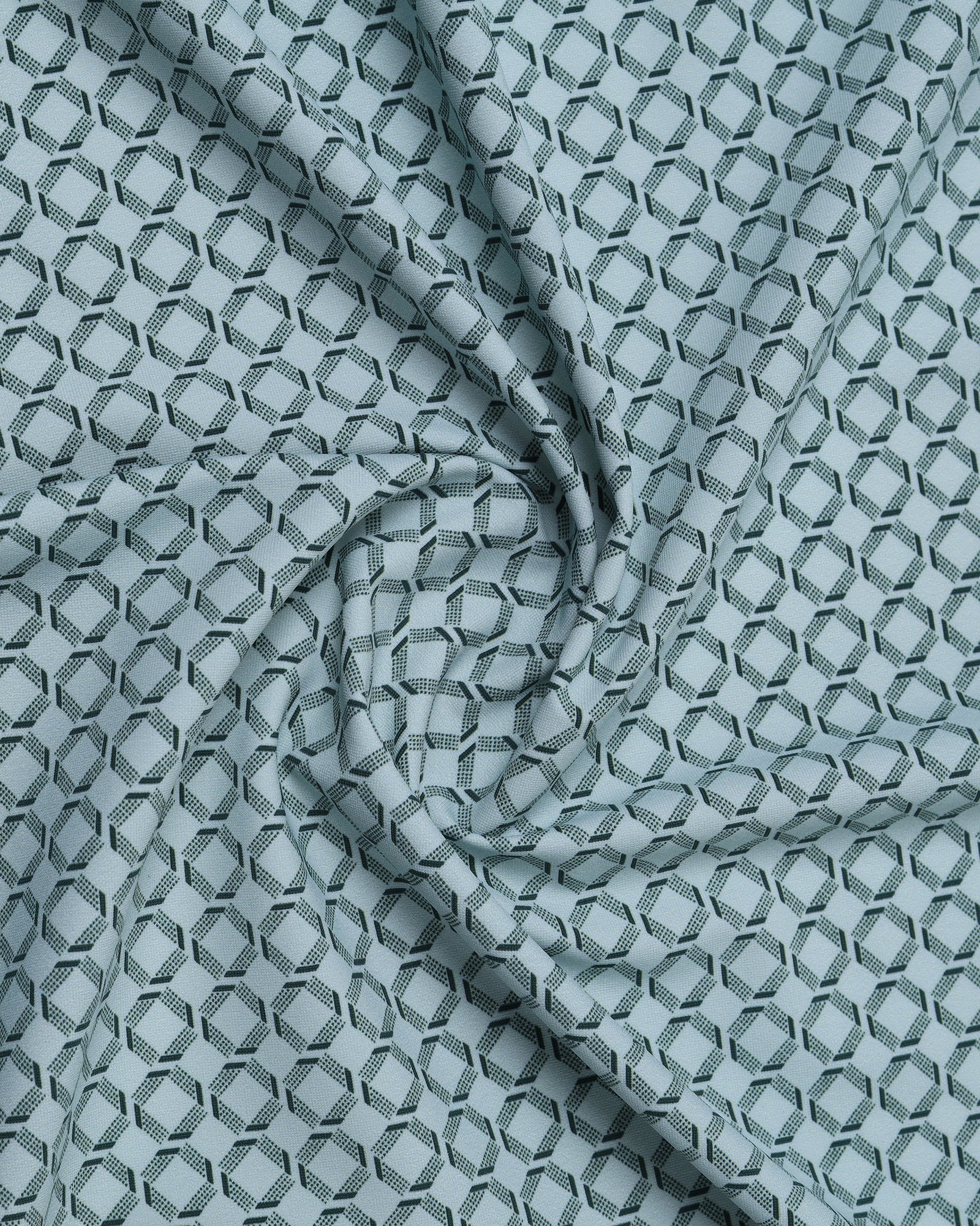 Mint TechPro Printed Shirt - Fossil