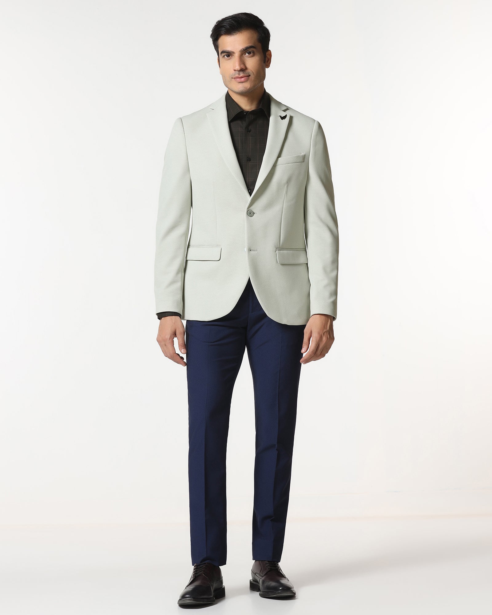Mint Textured Blazer - Revlon