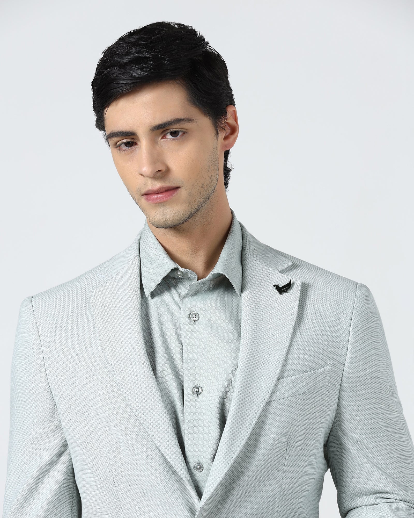 Mint Textured Blazer - Watson