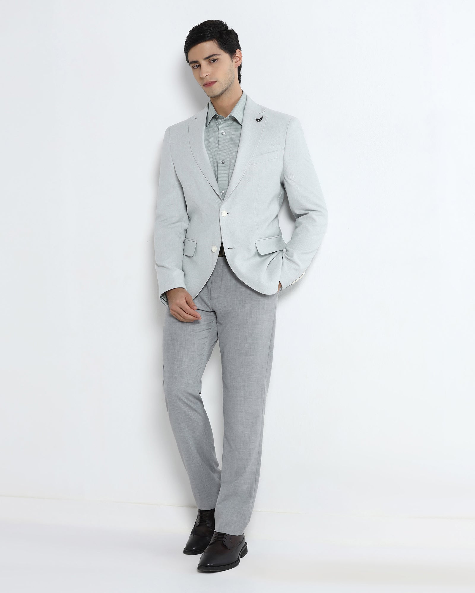 Mint Textured Blazer - Watson