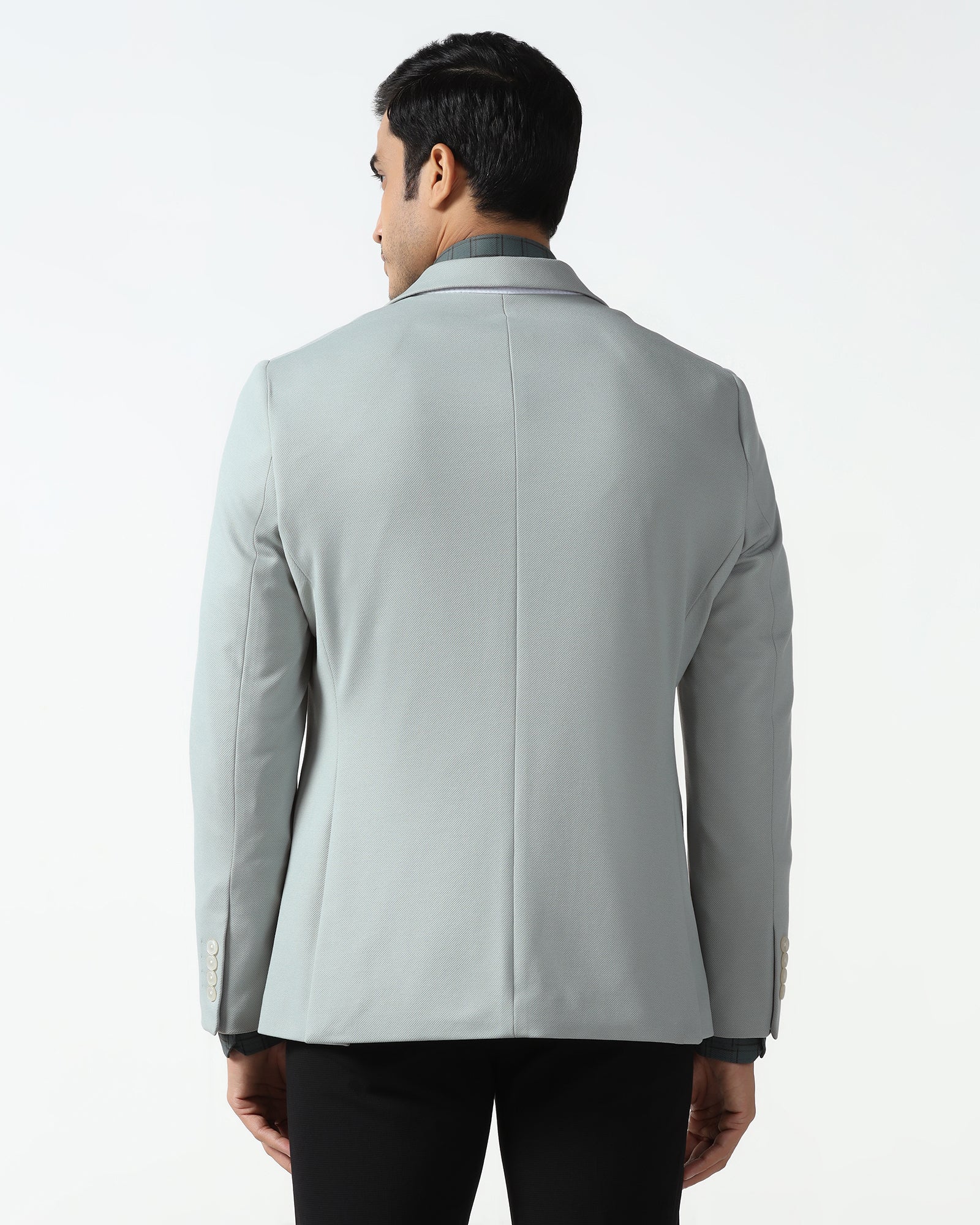Mint Textured Blazer - Walker