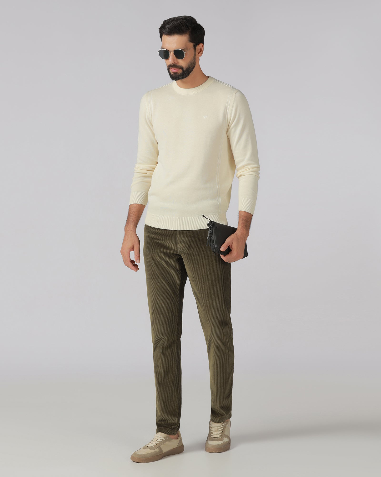 Moss Solid Khakis - Veil