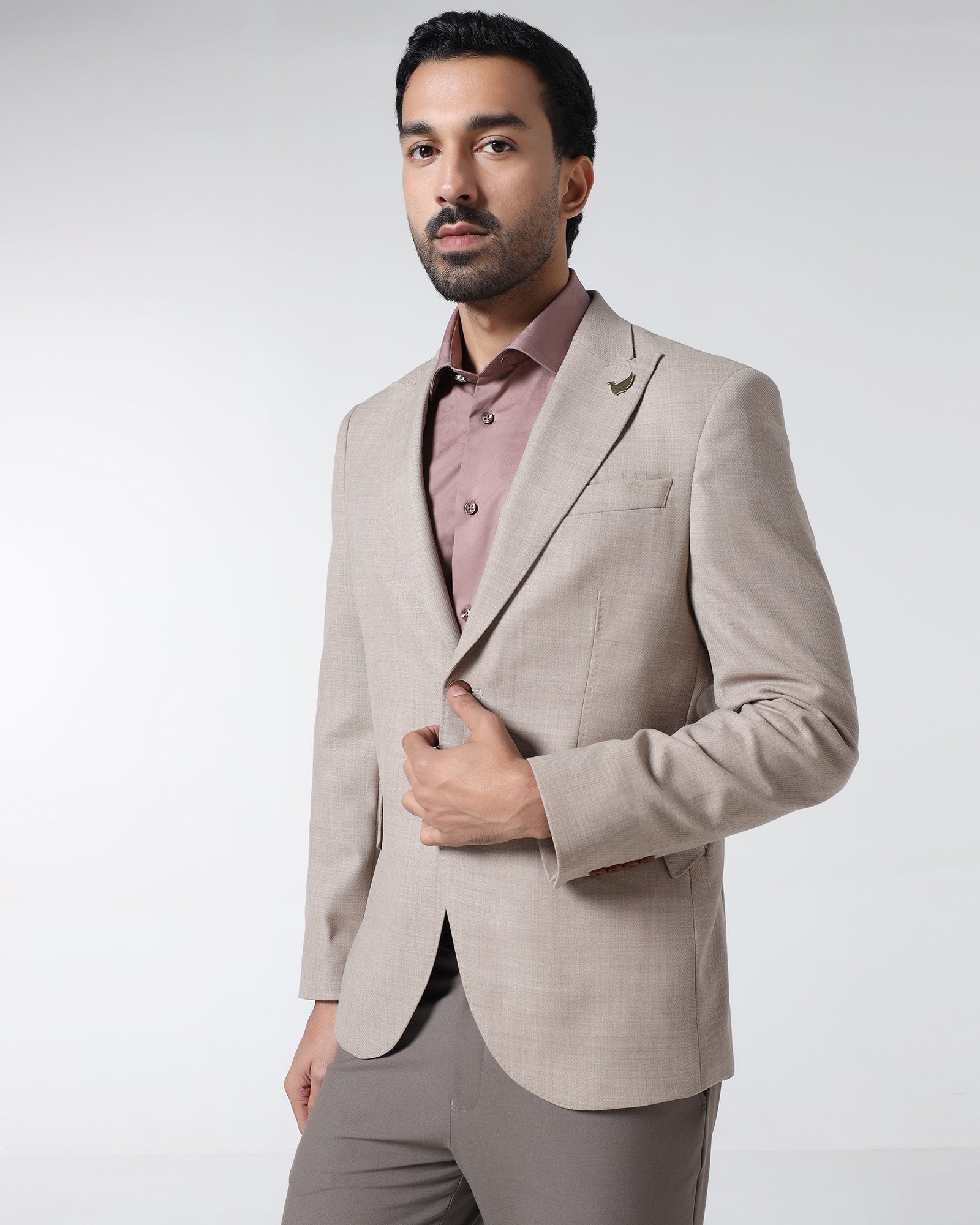 Mouse Luxe Solid Blazer - Jameson
