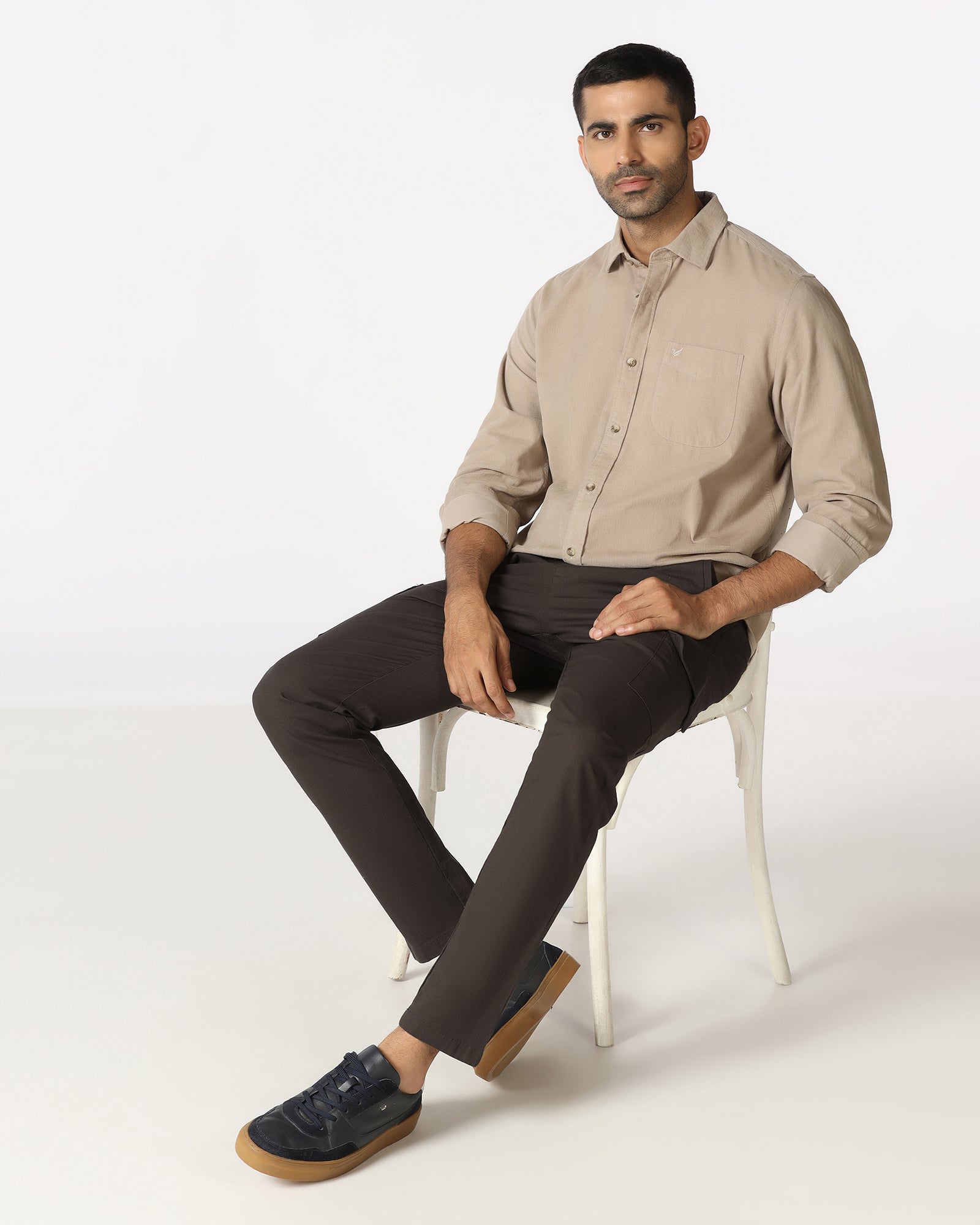 Mouse Relaxed Fit Textured Pant - Rill