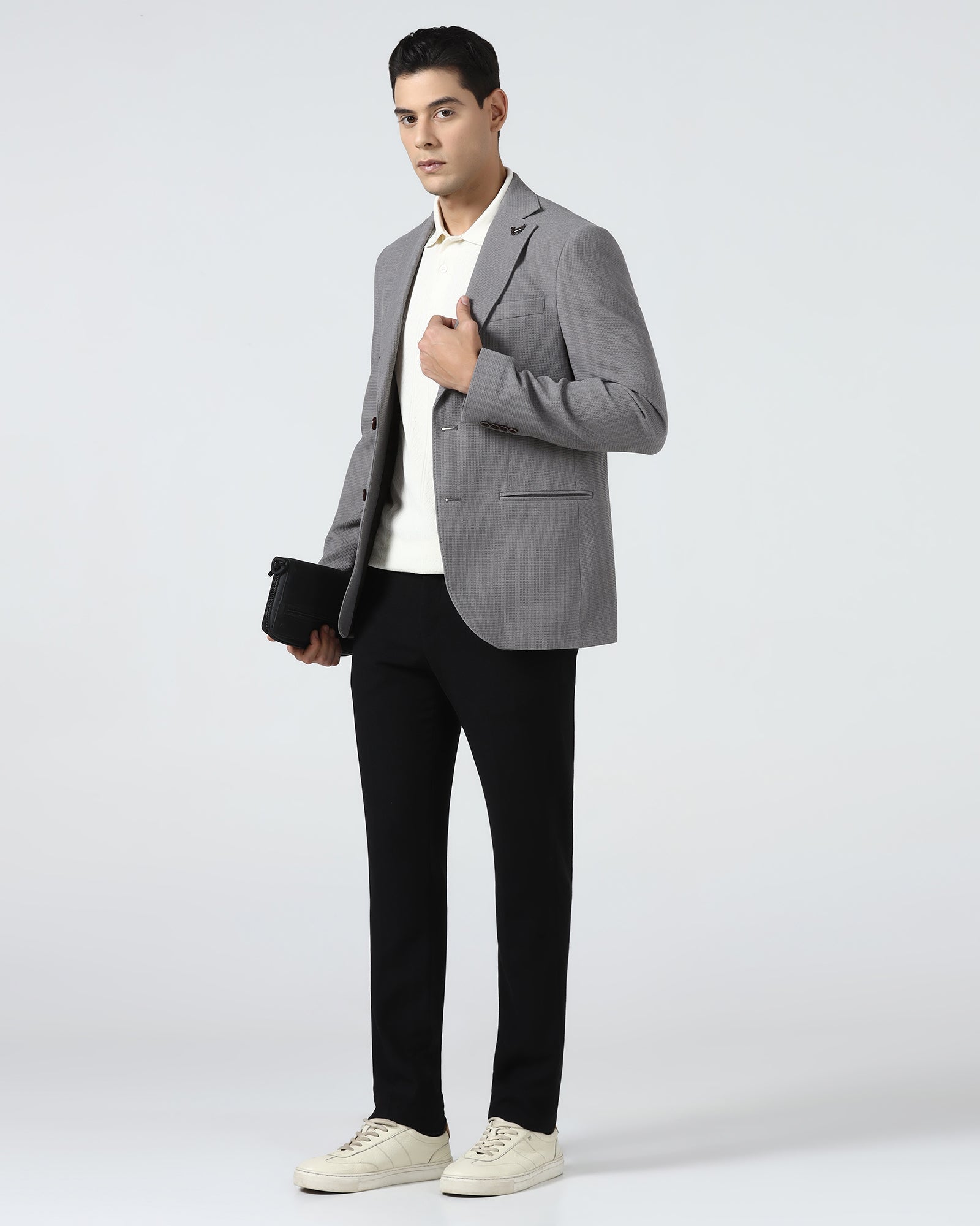 Mouse Textured Blazer - Nico