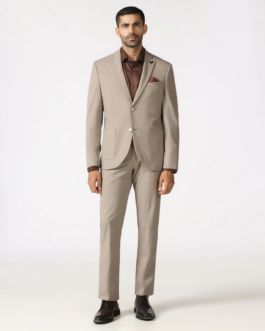 Mouse Two Piece Solid Suit - Tenor