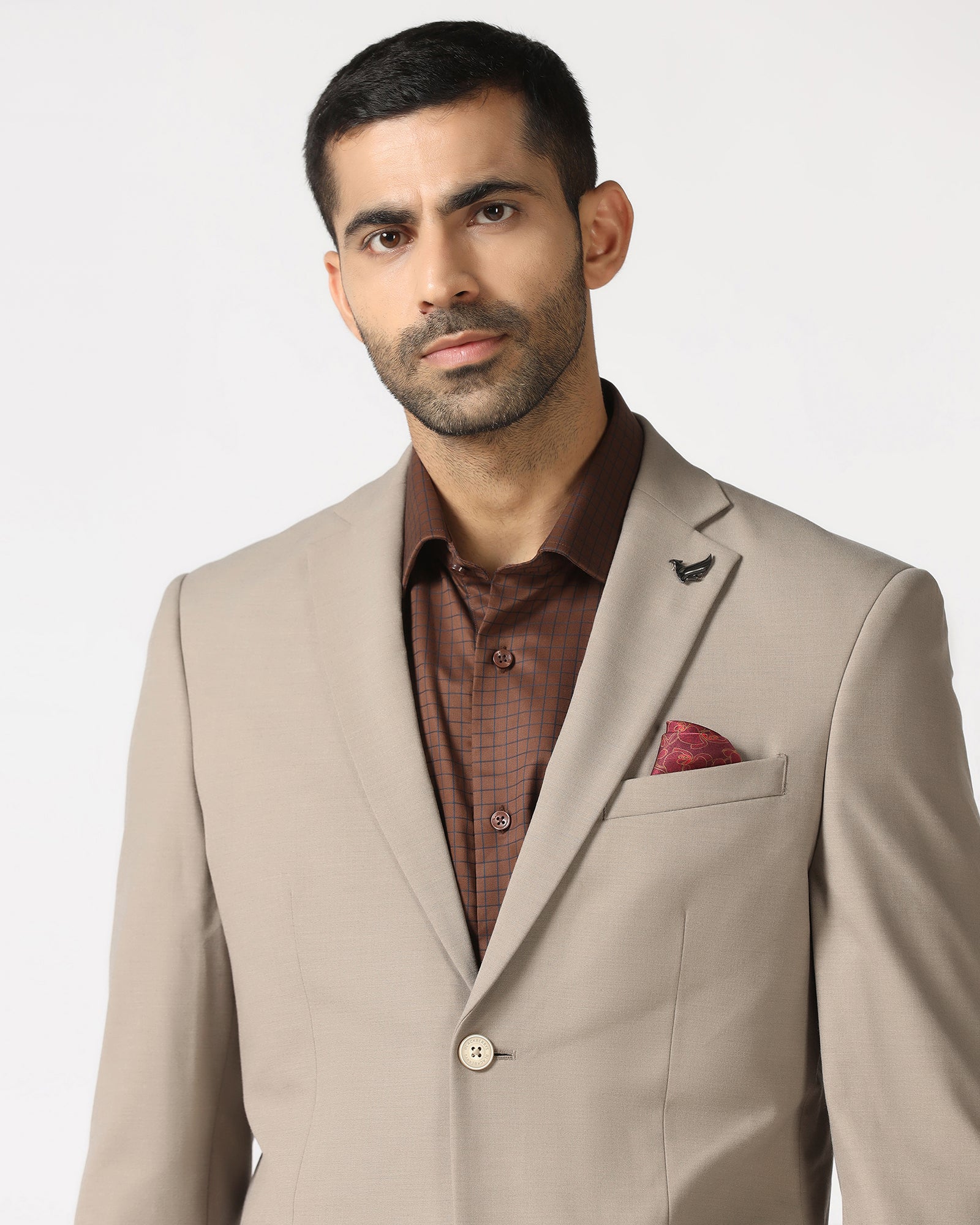 Mouse Two Piece Solid Suit - Tenor