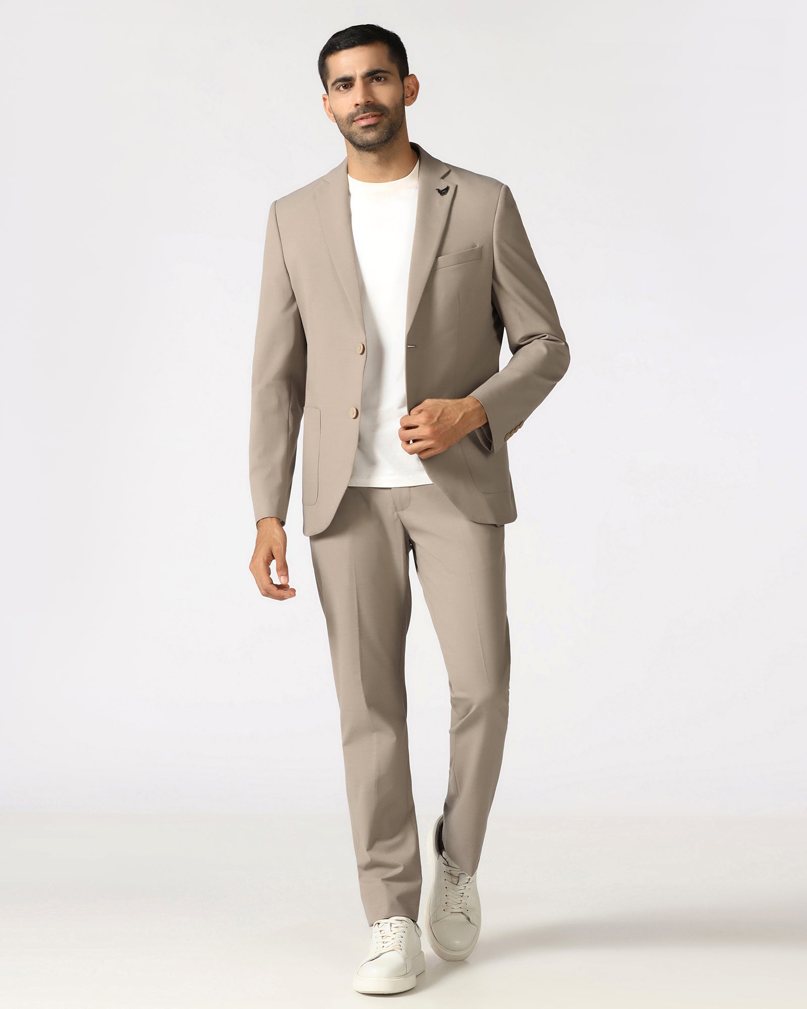Mouse Two Piece Solid Suit - Tenor