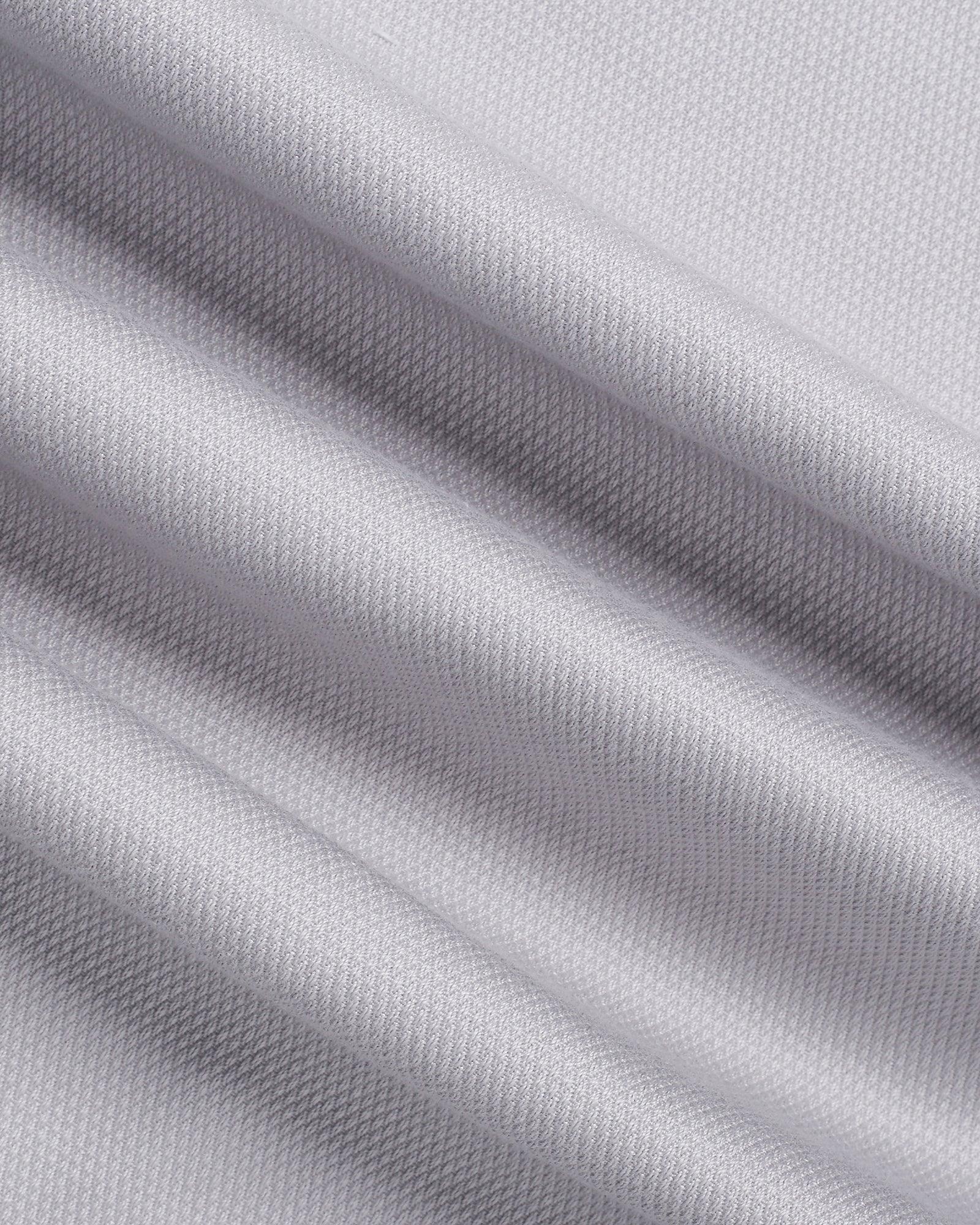 Slim Comfort B-95 Casual Grey Solid Khakis - Kimon