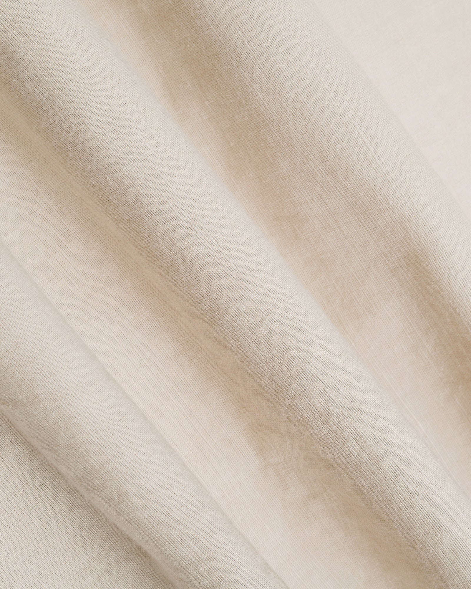 Natural Linen Solid Shirt - Salmon