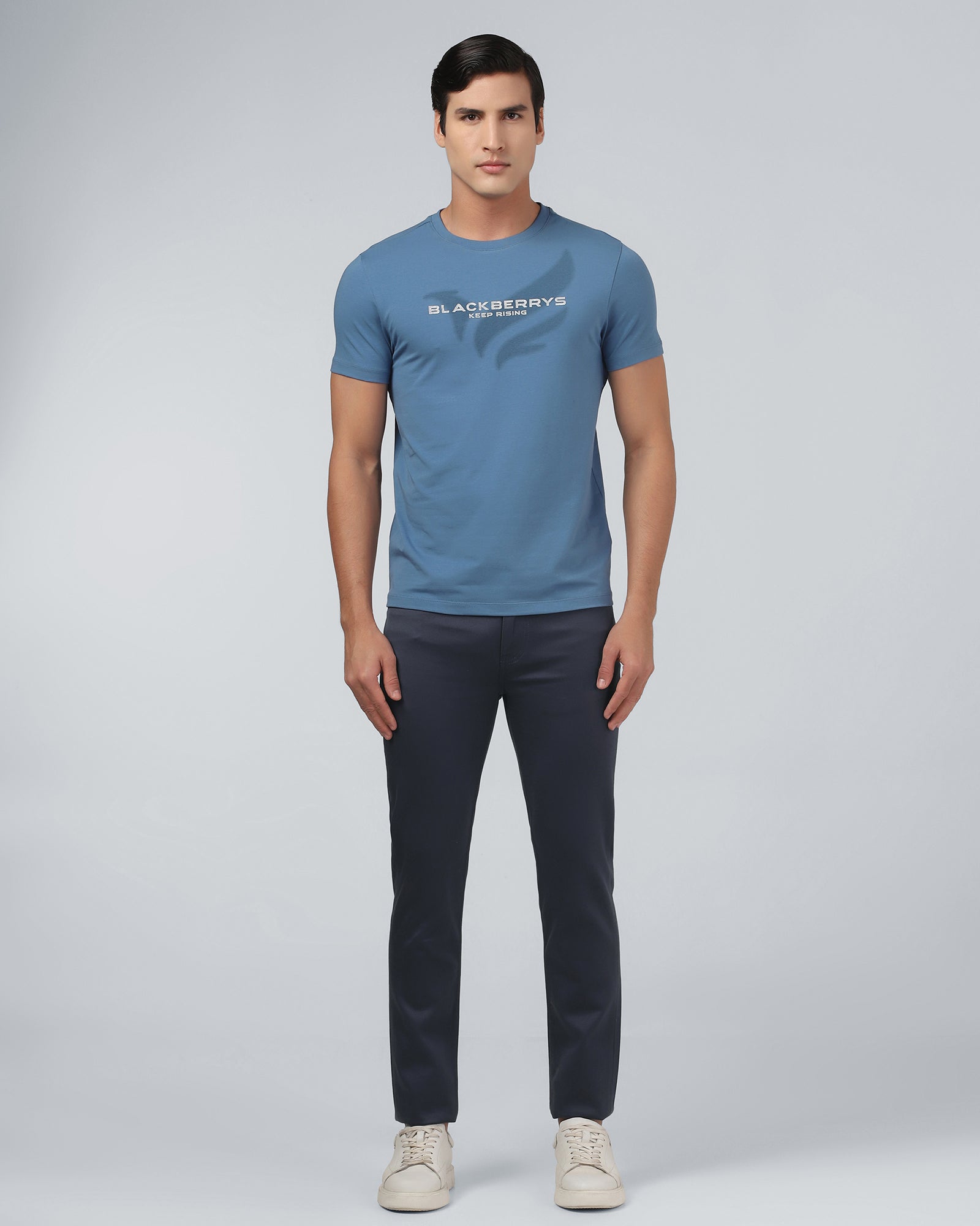 Navy Bleed Zero Slim Fit Jeans - Abto