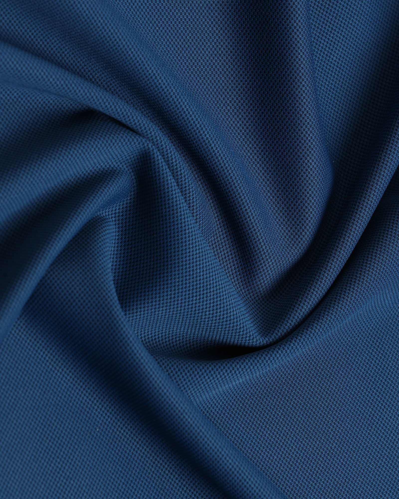 Navy TechPro Textured Polo - Hina