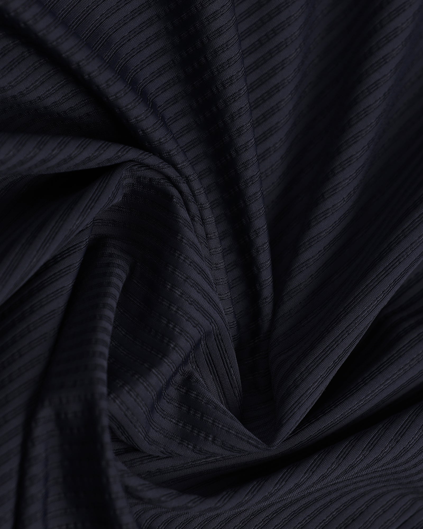 Navy Half Sleeve Techpro Stripe Shirt - Civil