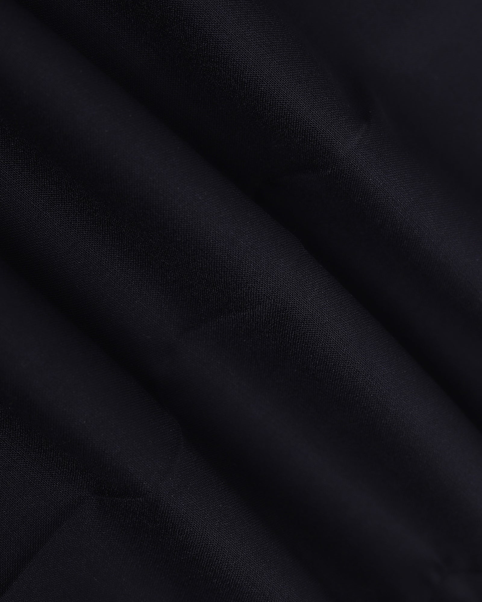 Navy Luxe Solid Trouser - Meter