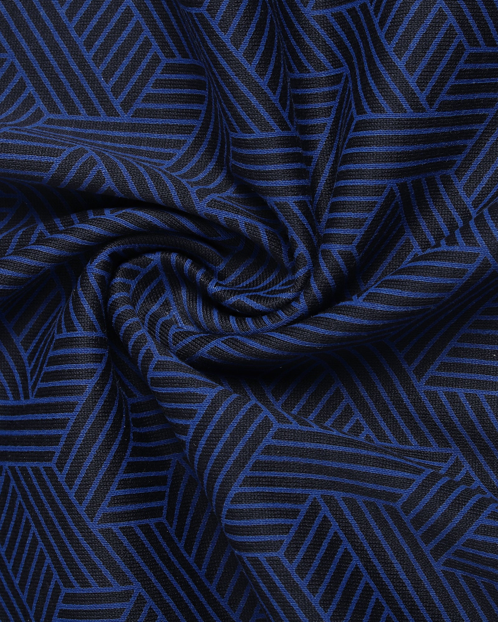 Navy Printed Polo - Sign