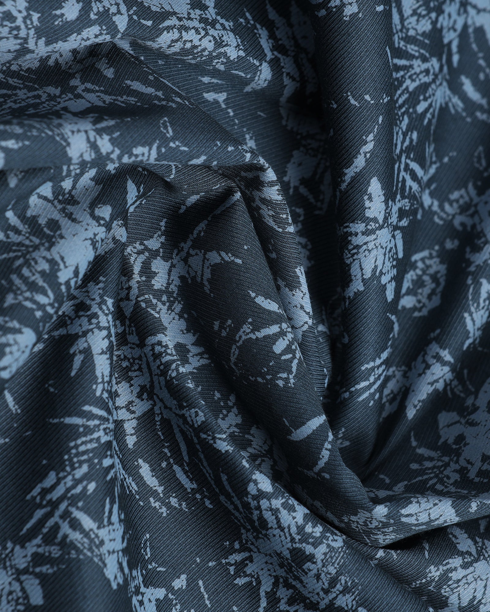 Navy Printed Shirt - Holten