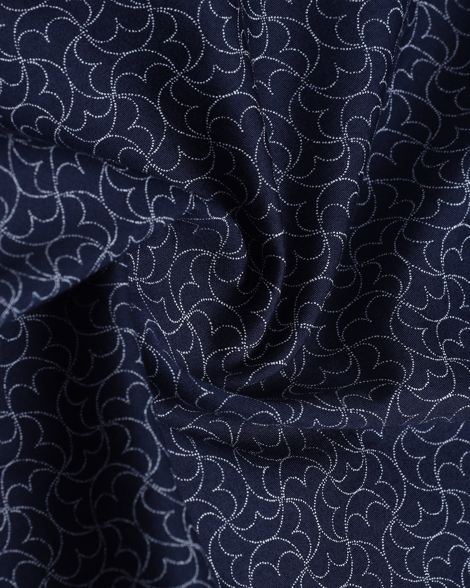 Navy Printed Shirt - Poger