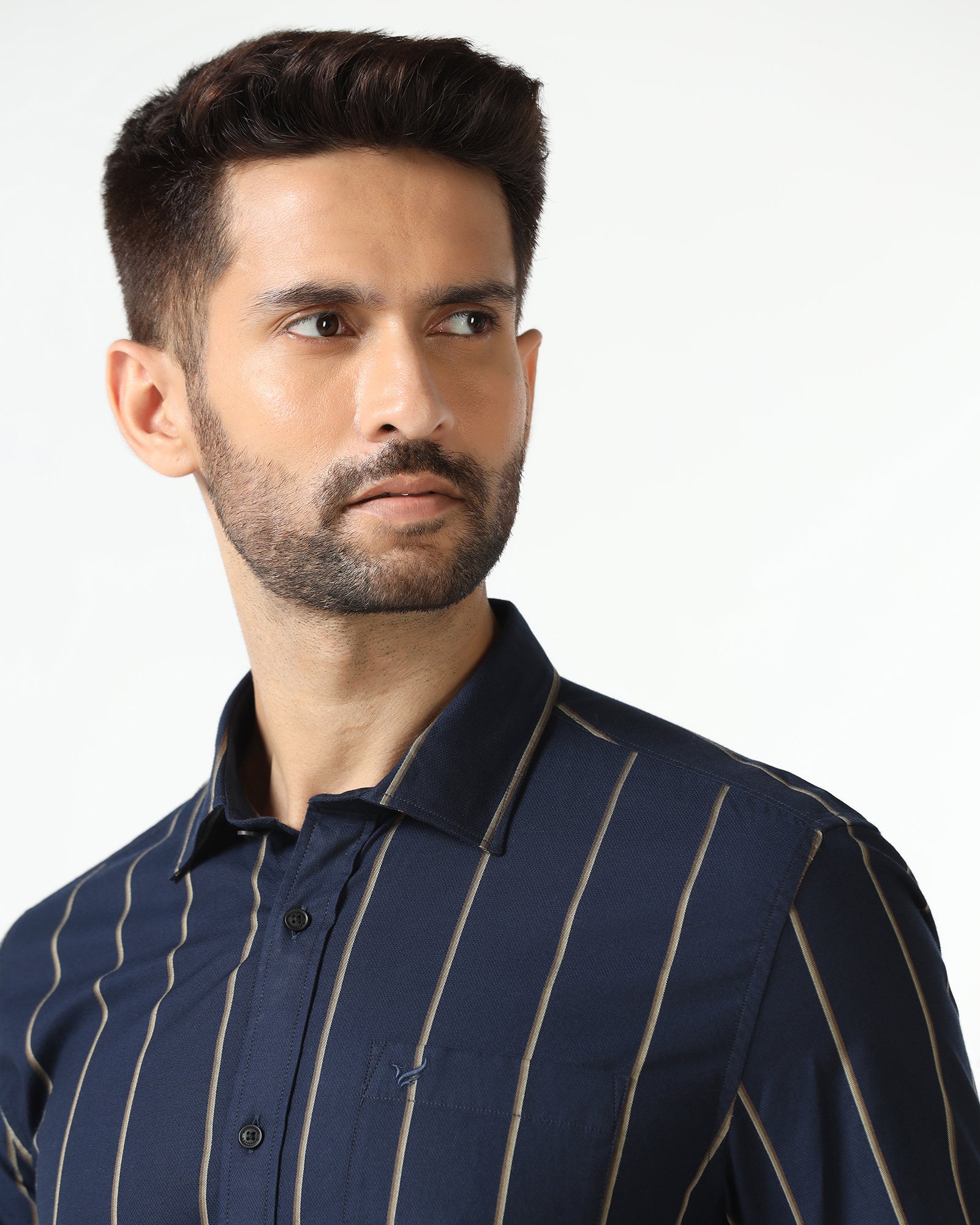 Navy Stripe Shirt - Huon
