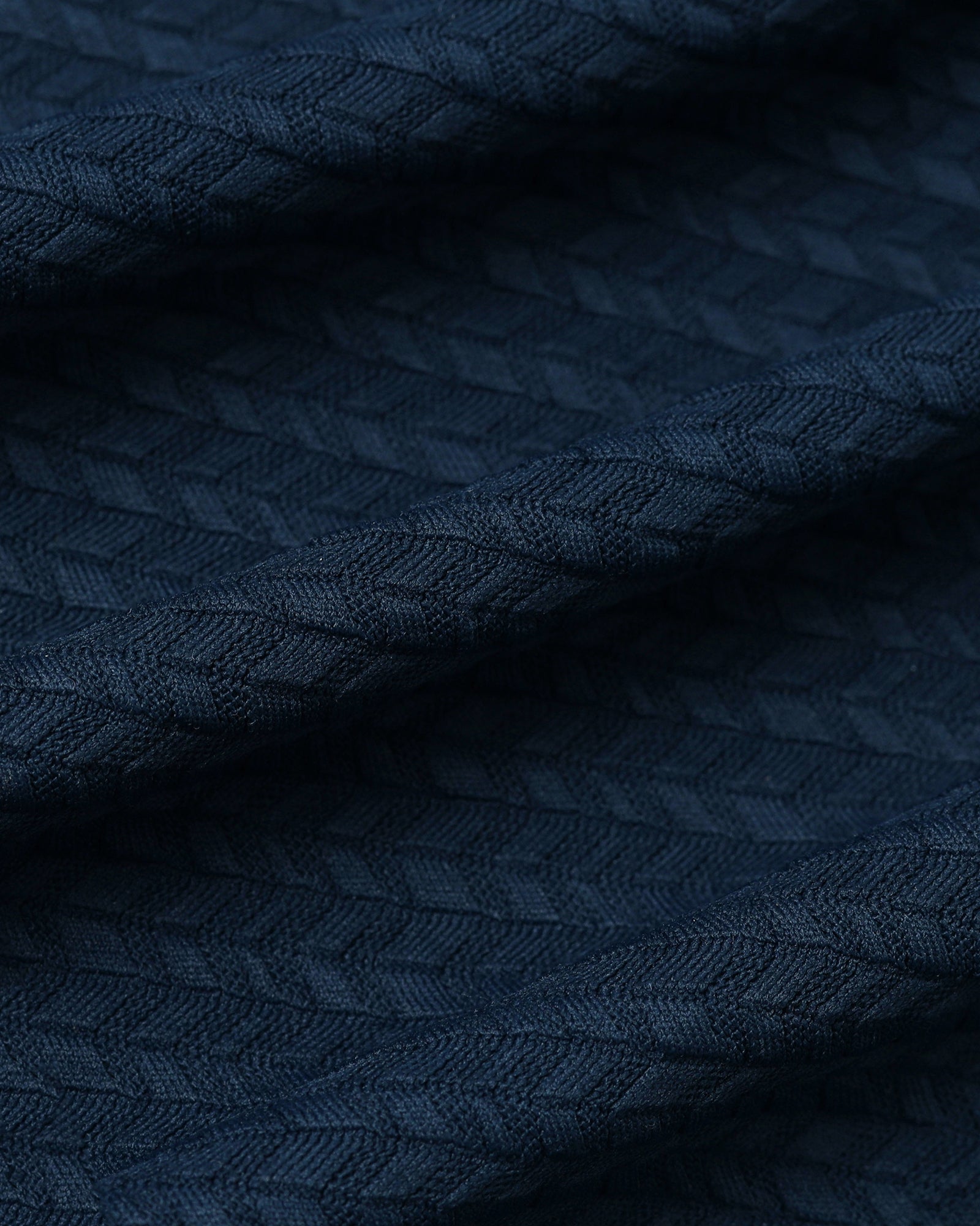 Navy TechPro Jacquard Polo - Holt