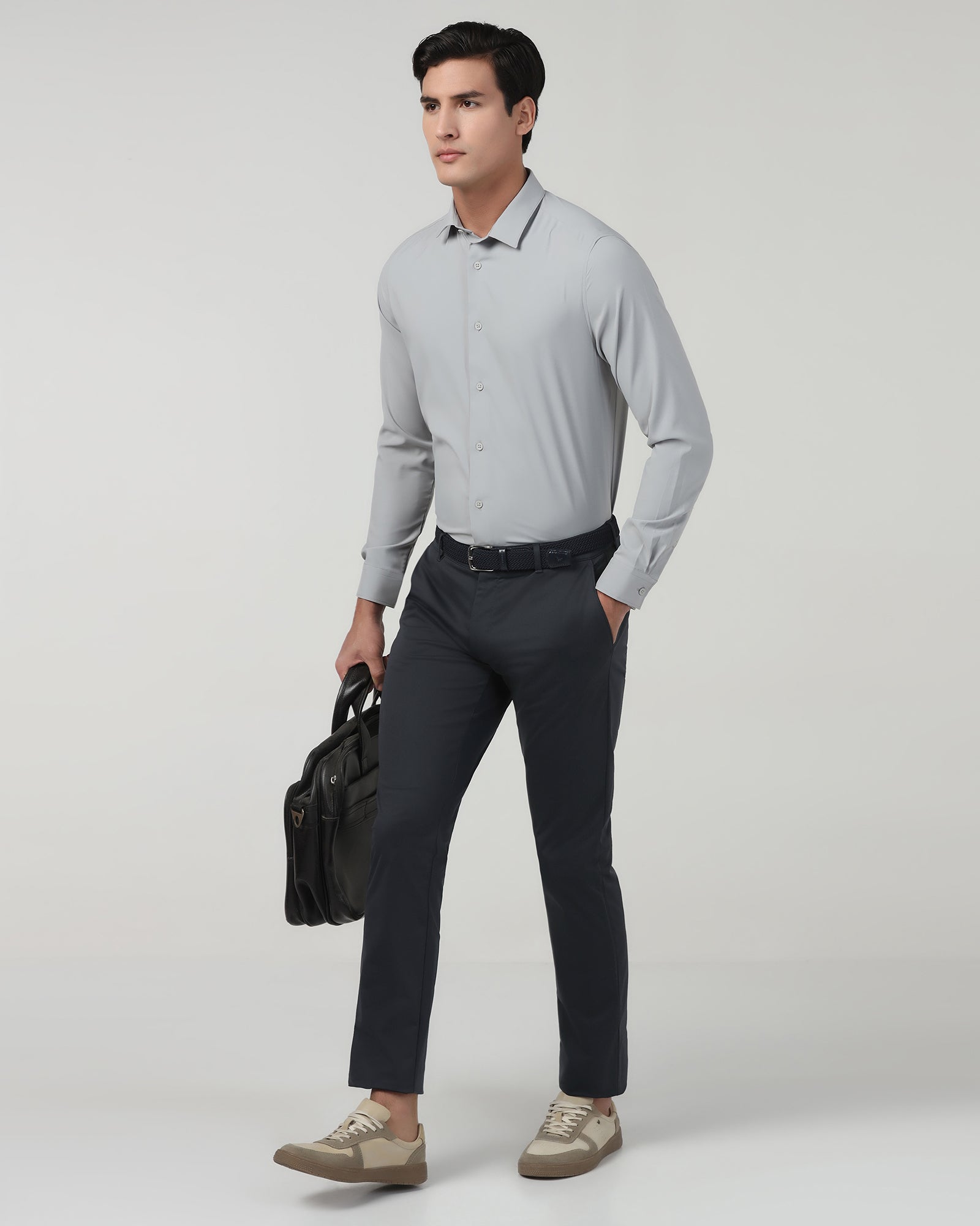 Navy TechPro Solid Khakis - Yukon