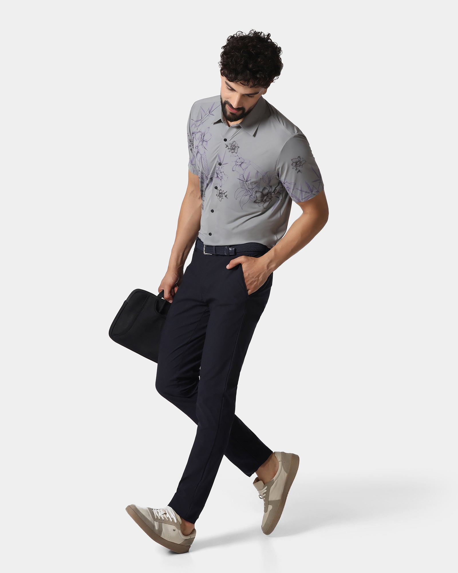 Navy Techpro Solid Khakis - Yukon