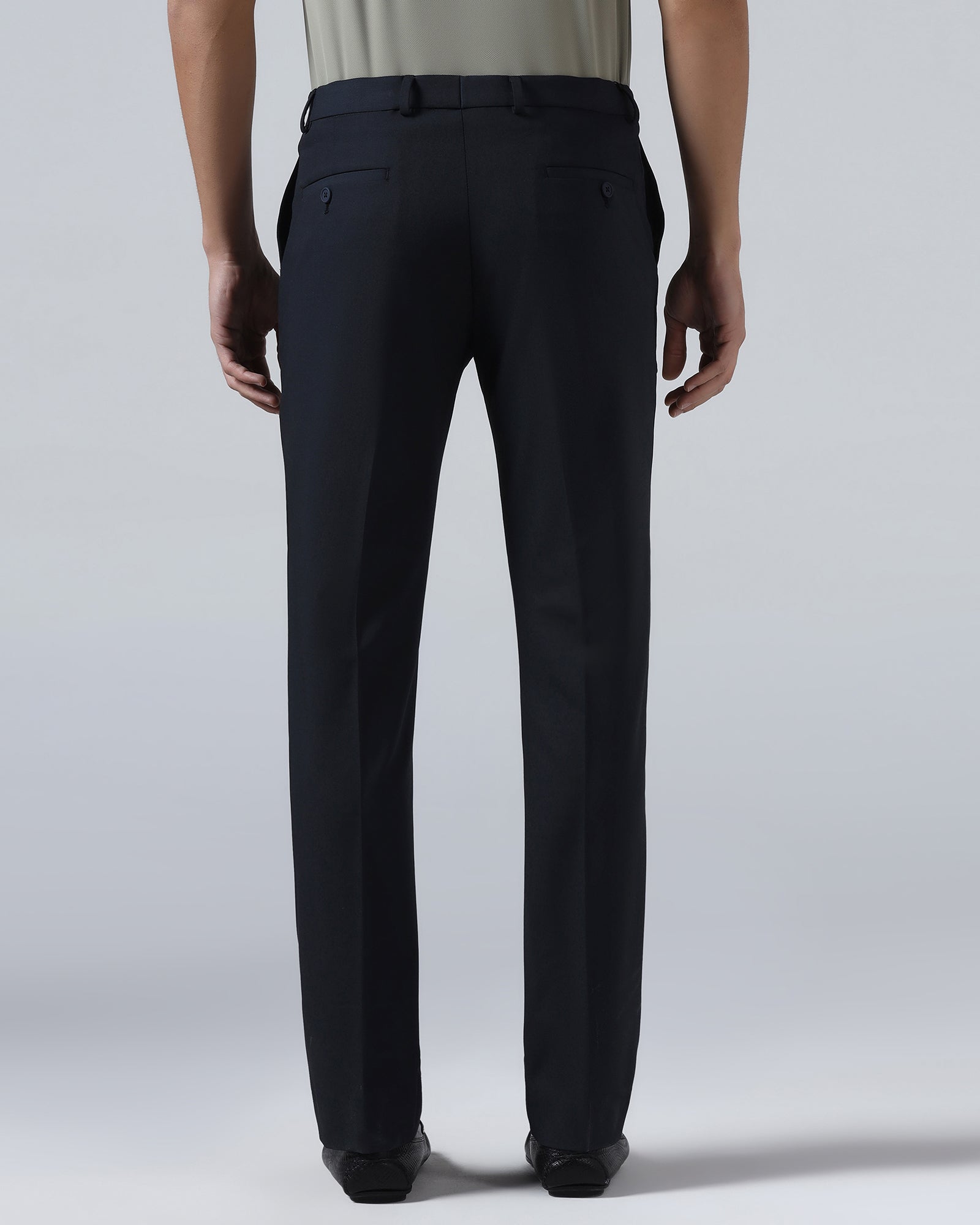 Navy TechPro Solid Trouser - Dean