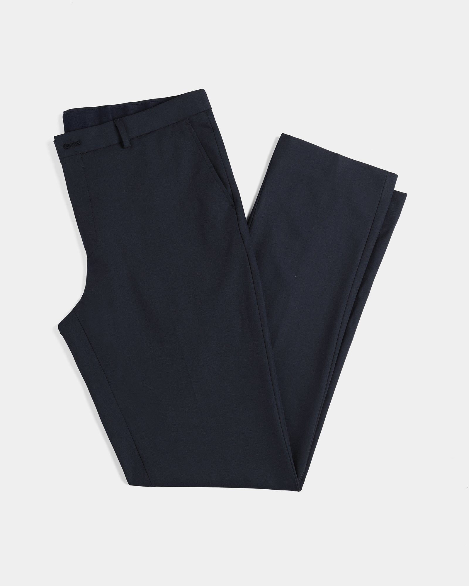 Navy TechPro Solid Trouser - Dean