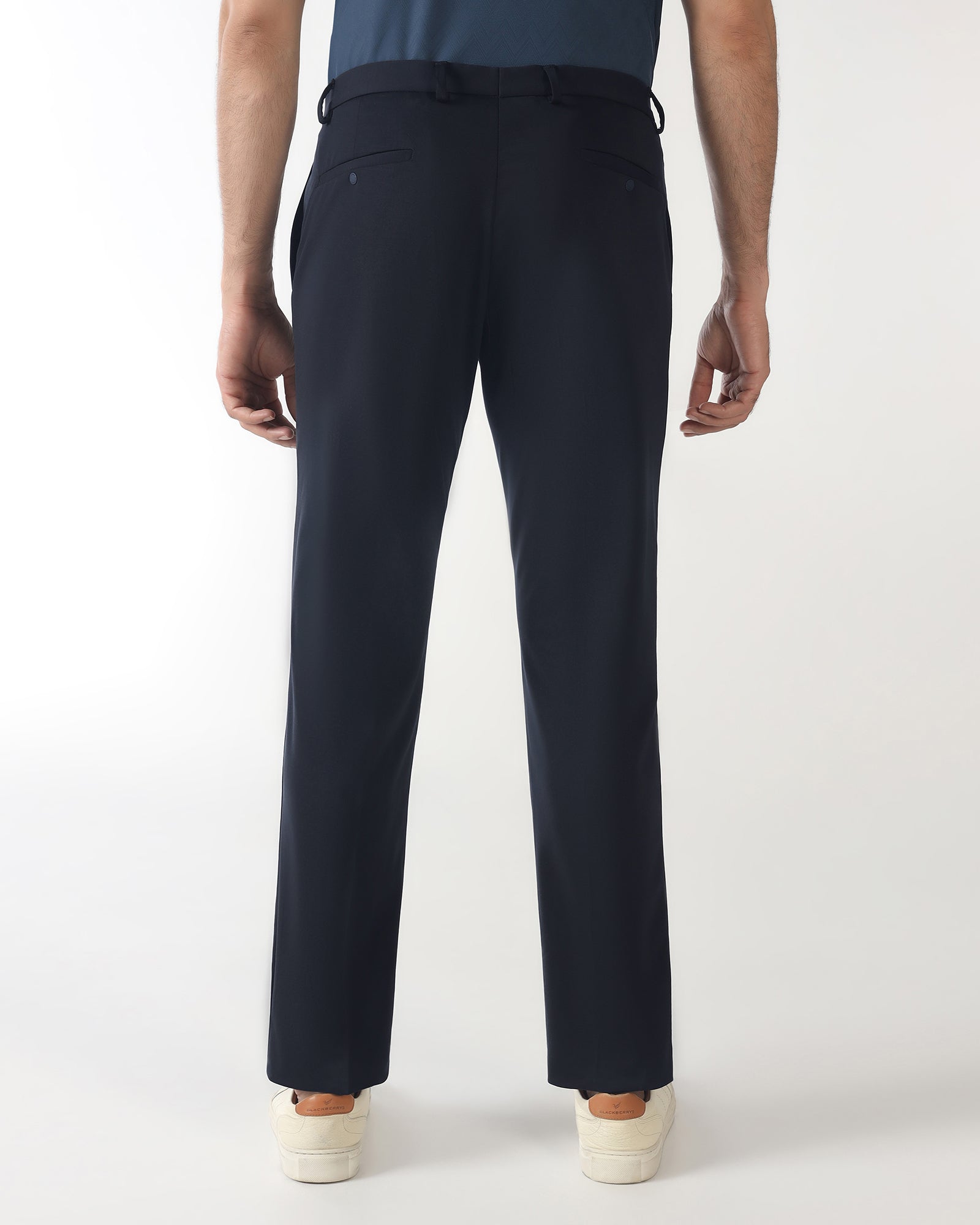 Navy Techpro Solid Trouser - Explorer