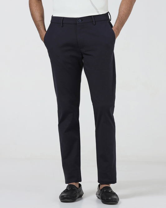 Navy TechPro Textured Khakis - Pando
