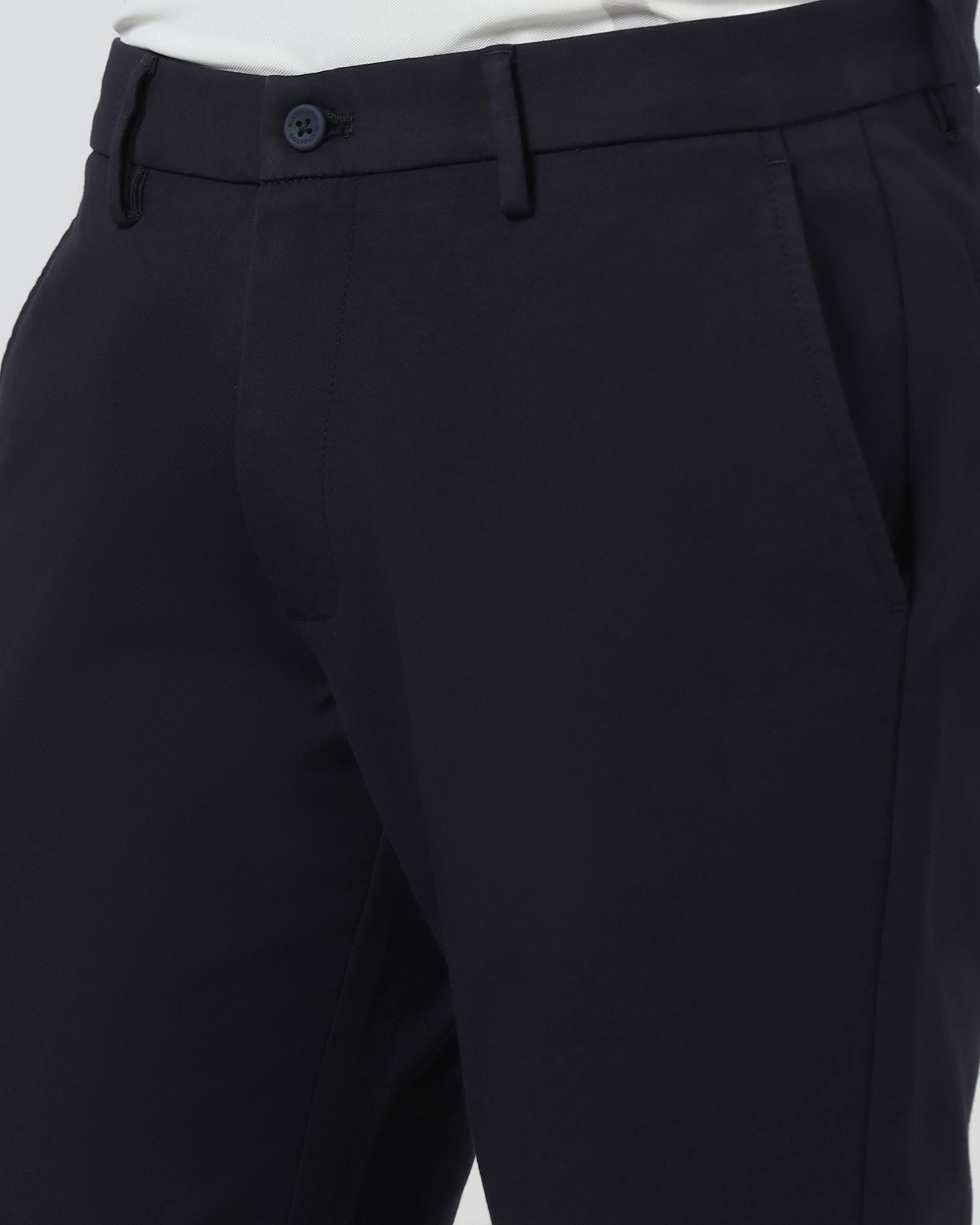 Navy TechPro Textured Khakis - Pando