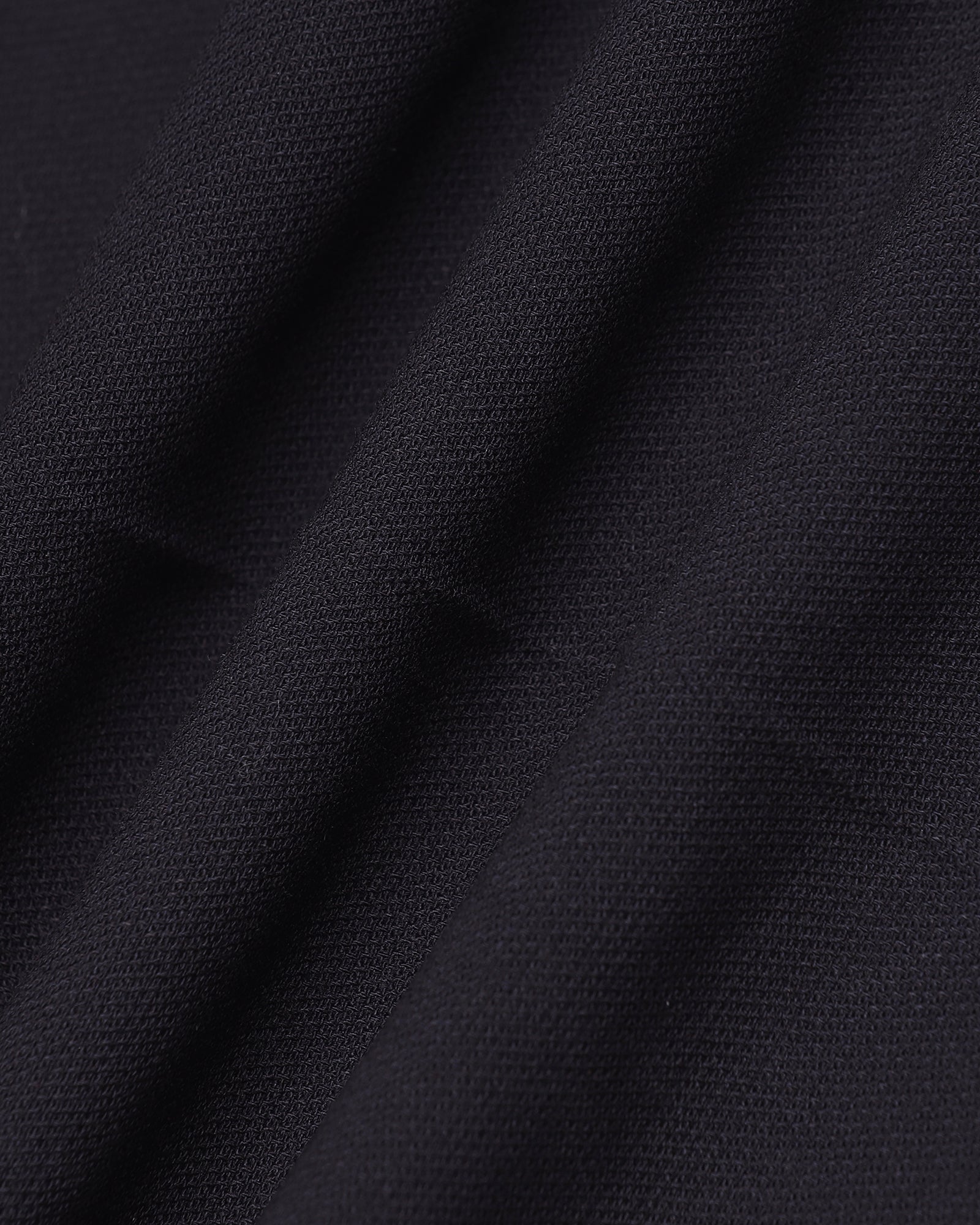 Navy Textured Trouser - Jona