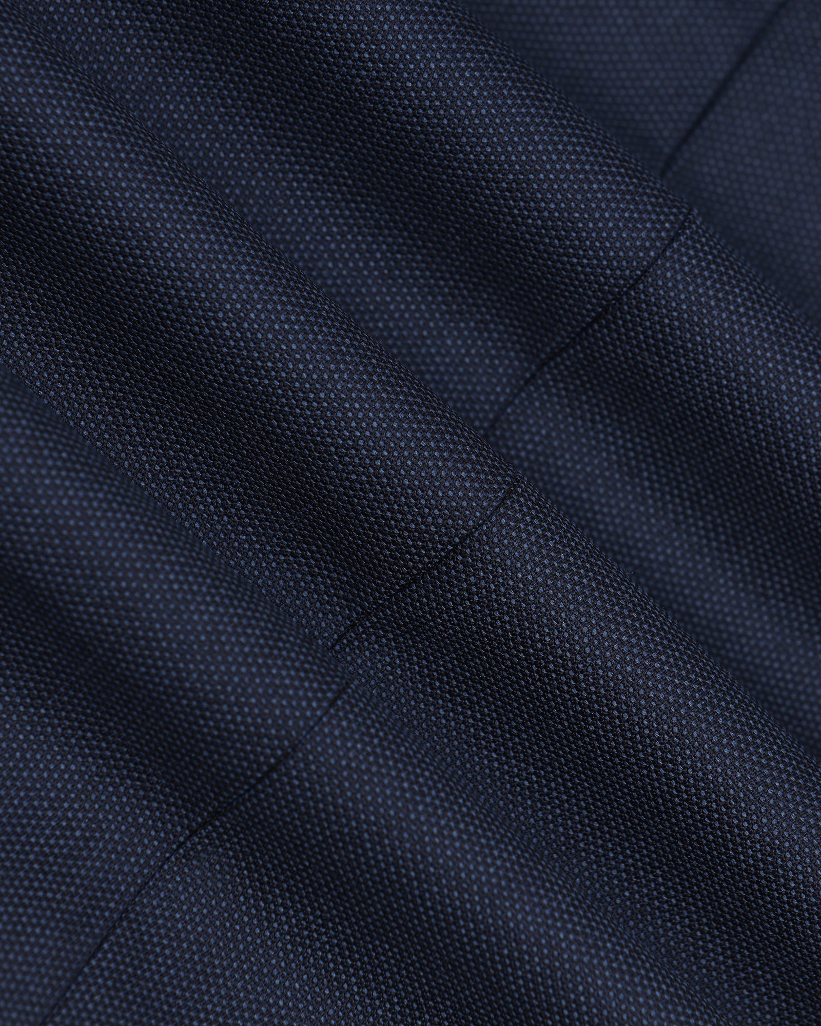 Navy Textured Trouser - Monk