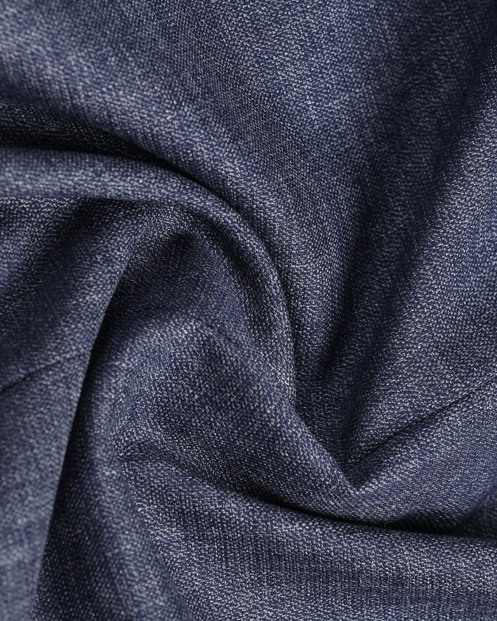 Navy Three Piece Textured Suit - Absinthe