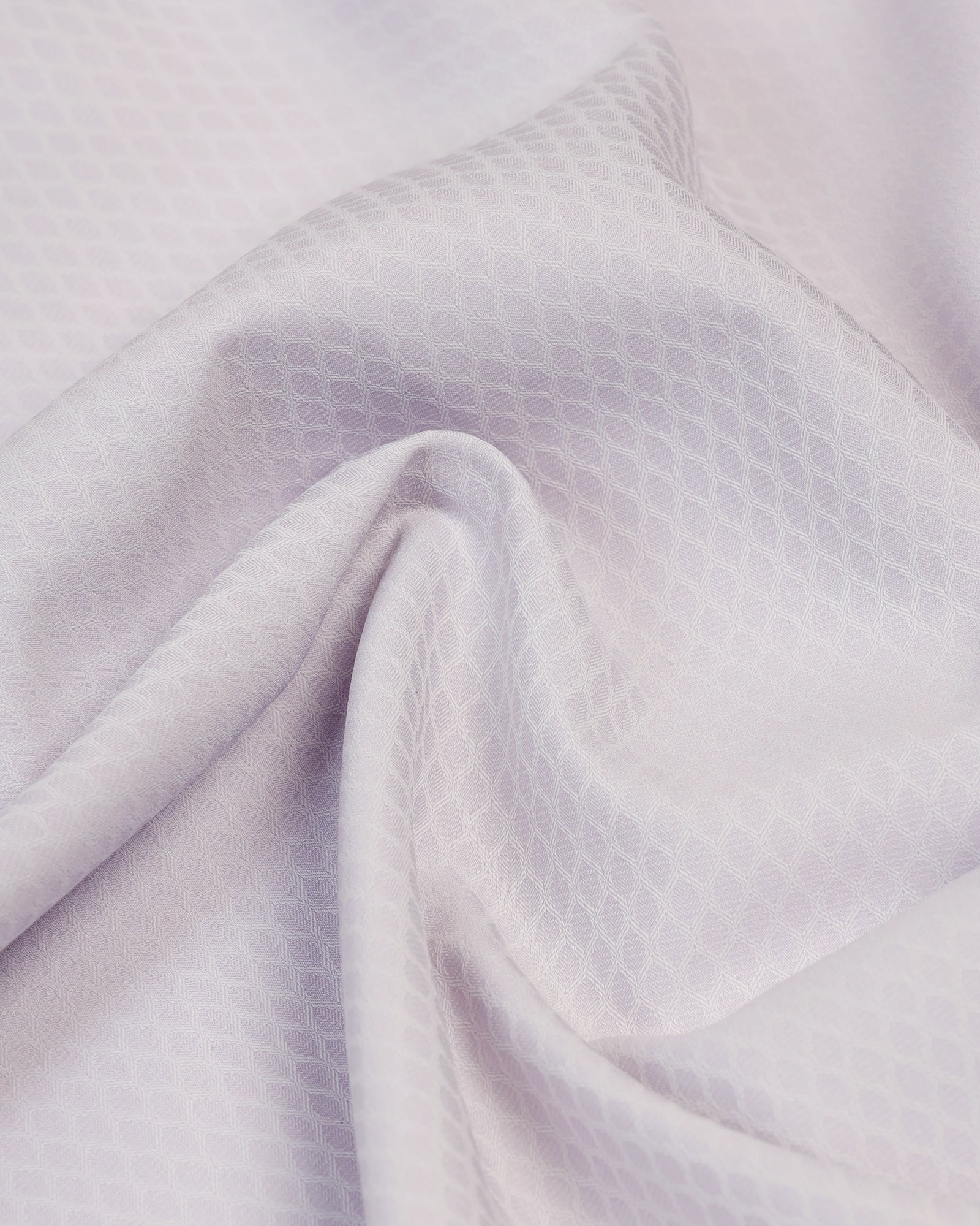 Non Iron Formal Lavender Textured Shirt - Wren