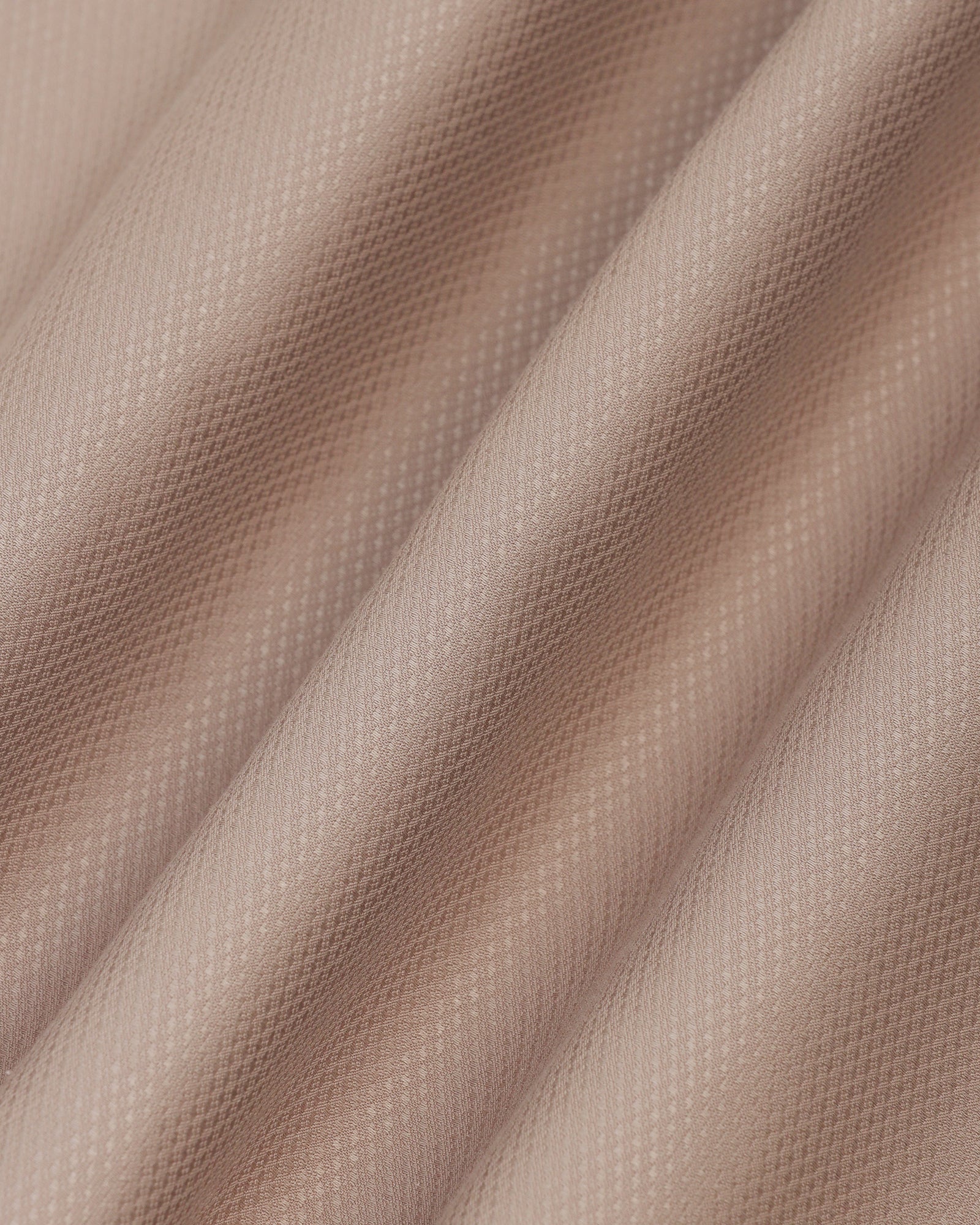 Non Iron Formal Tan Textured Shirt - E31