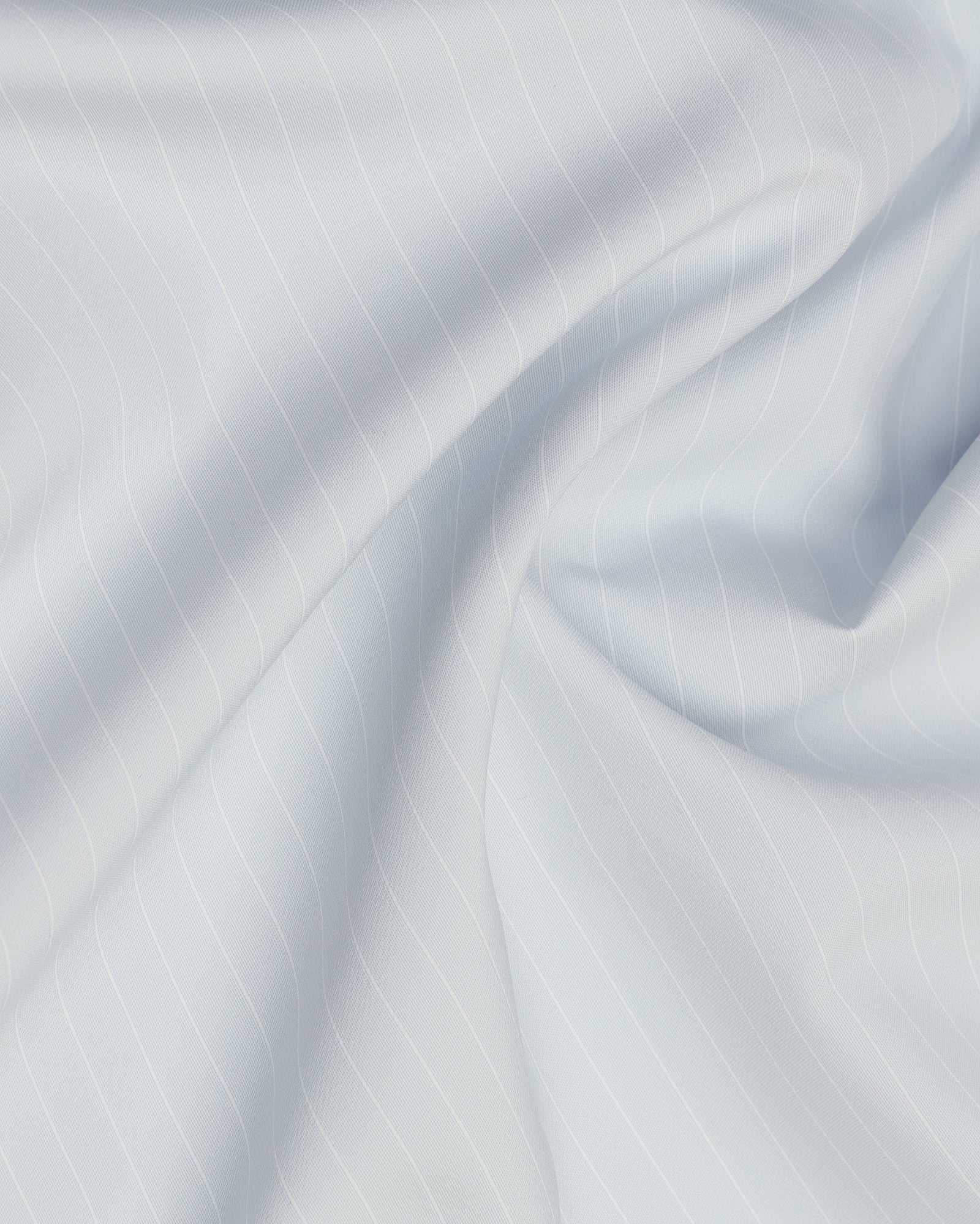 Non Iron Formal Blue Stripe Shirt - Wagon