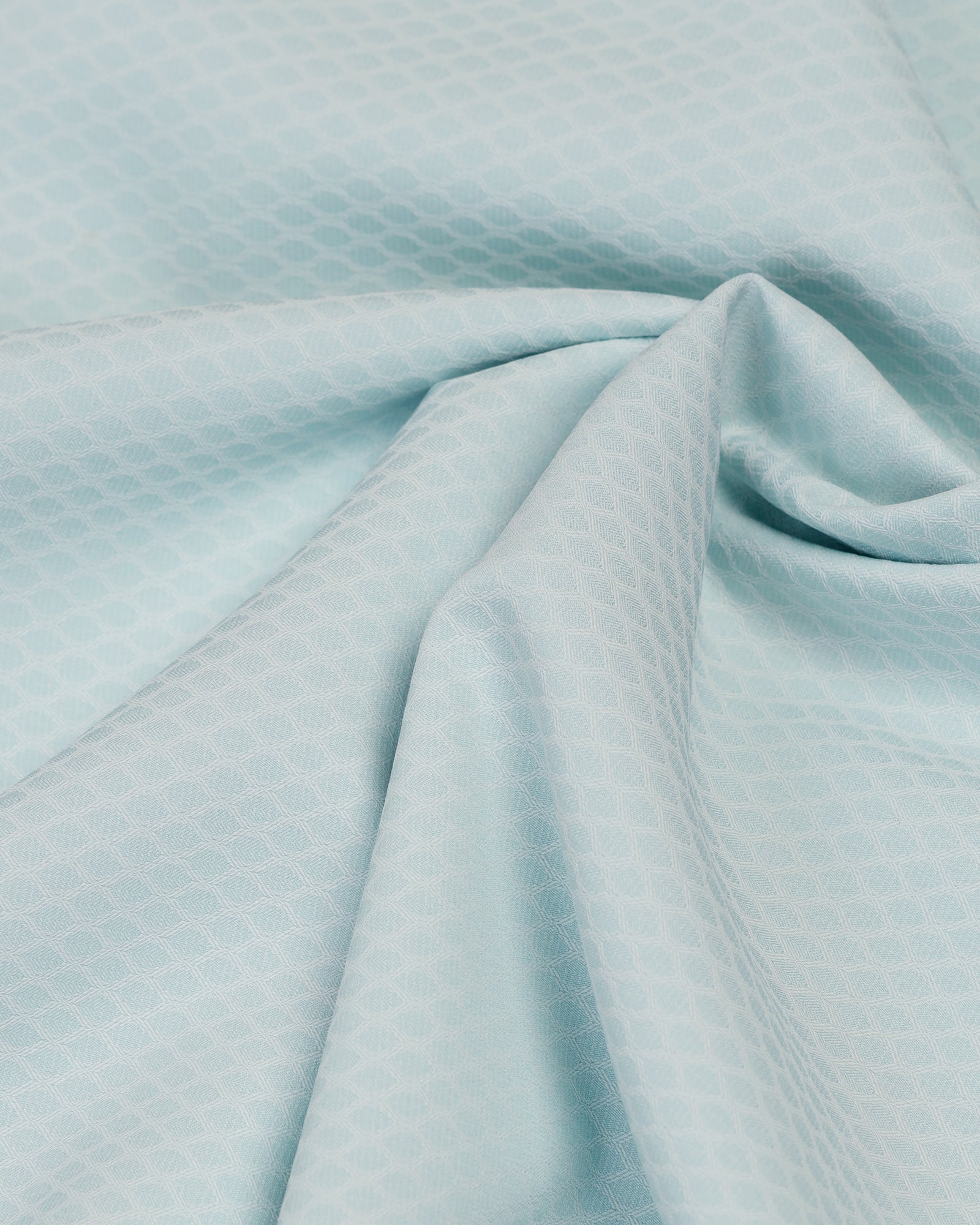 Non Iron Formal Mint Textured Shirt - Wren