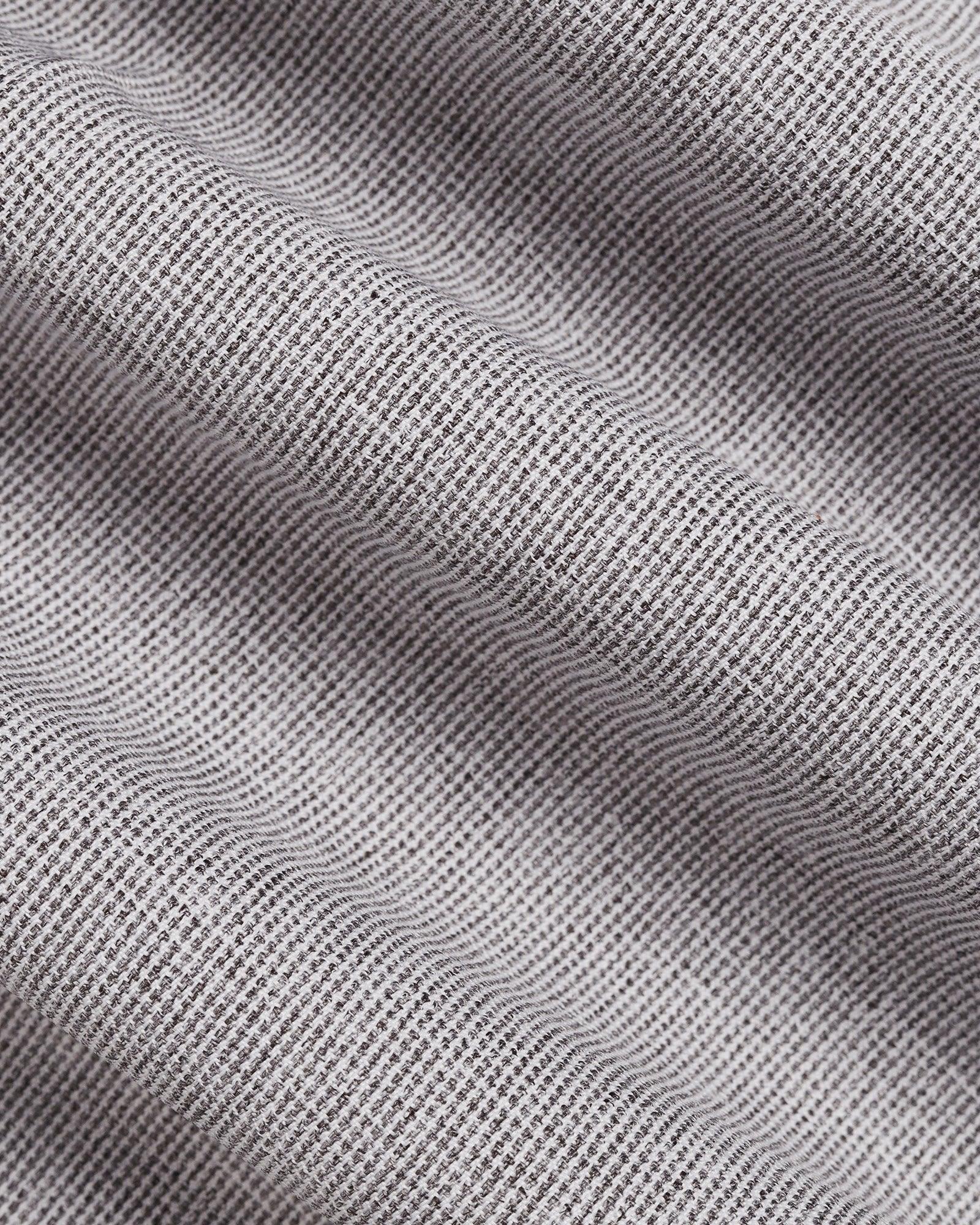 Sneaker Fit Grey Textured Pant - Fronx