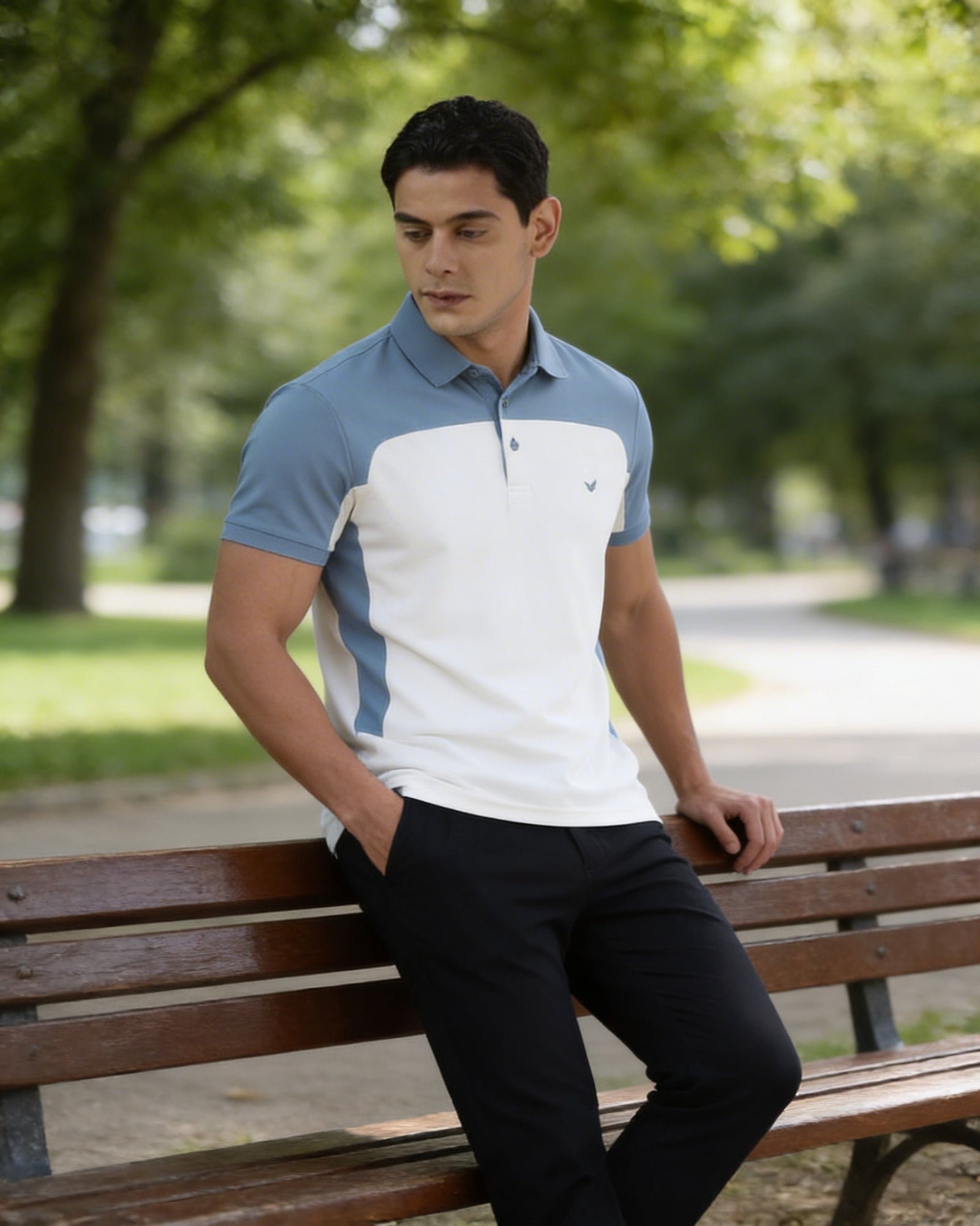 Off White TechPro Solid Polo - Remus