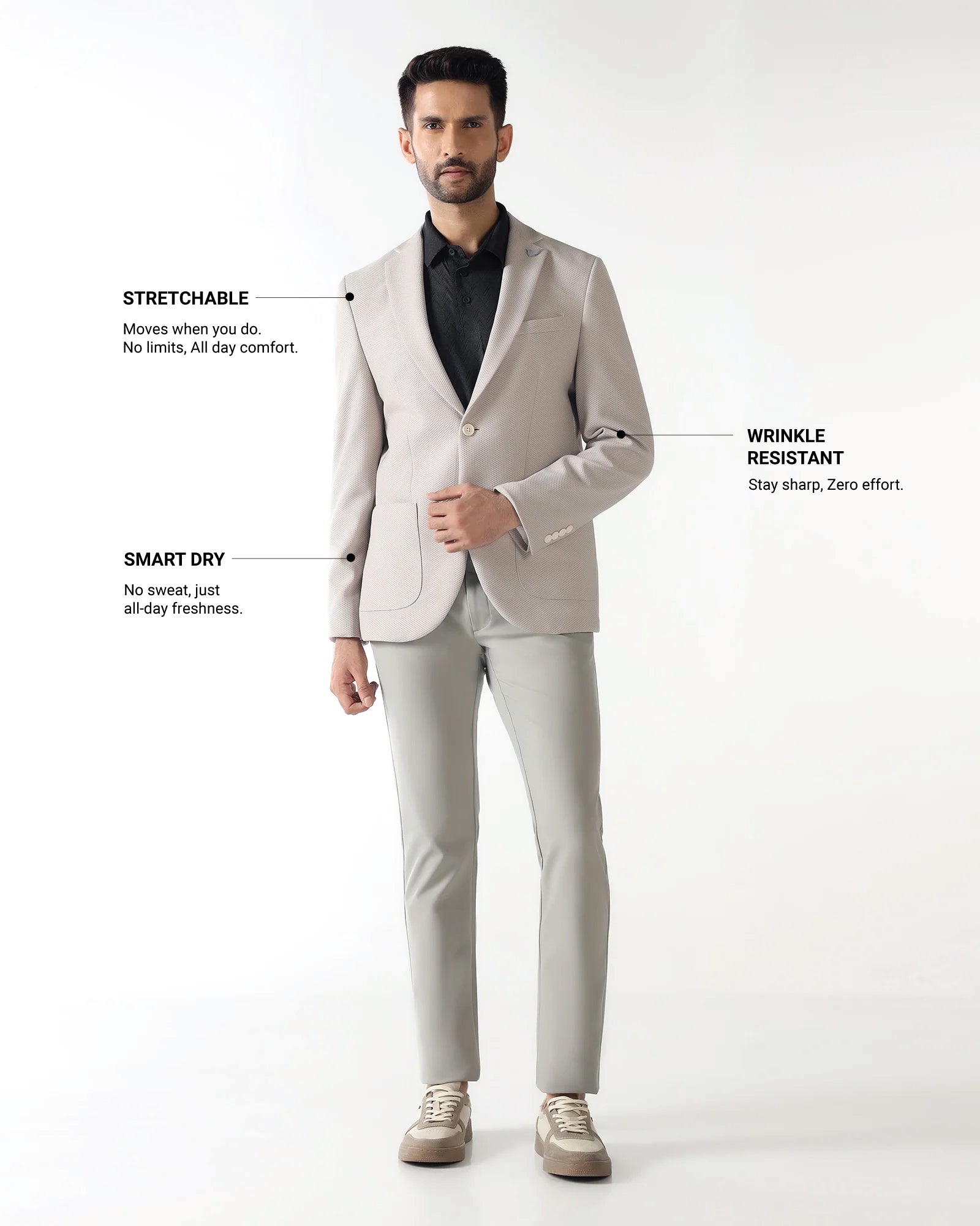 Off White TechPro Textured Blazer - Bowmore