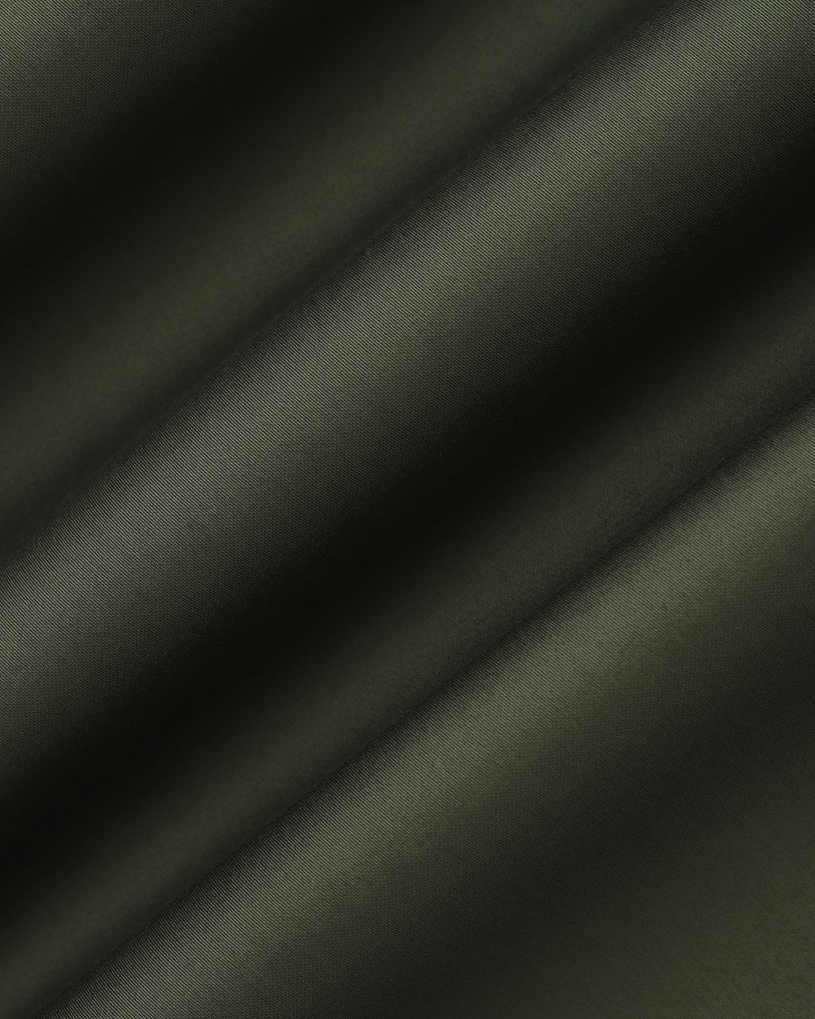 Olive Non Iron Solid Shirt - Sylvia