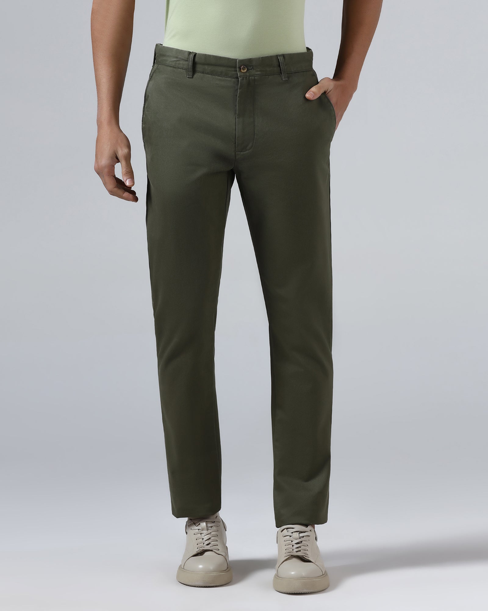 Olive Solid Khaki - Pine