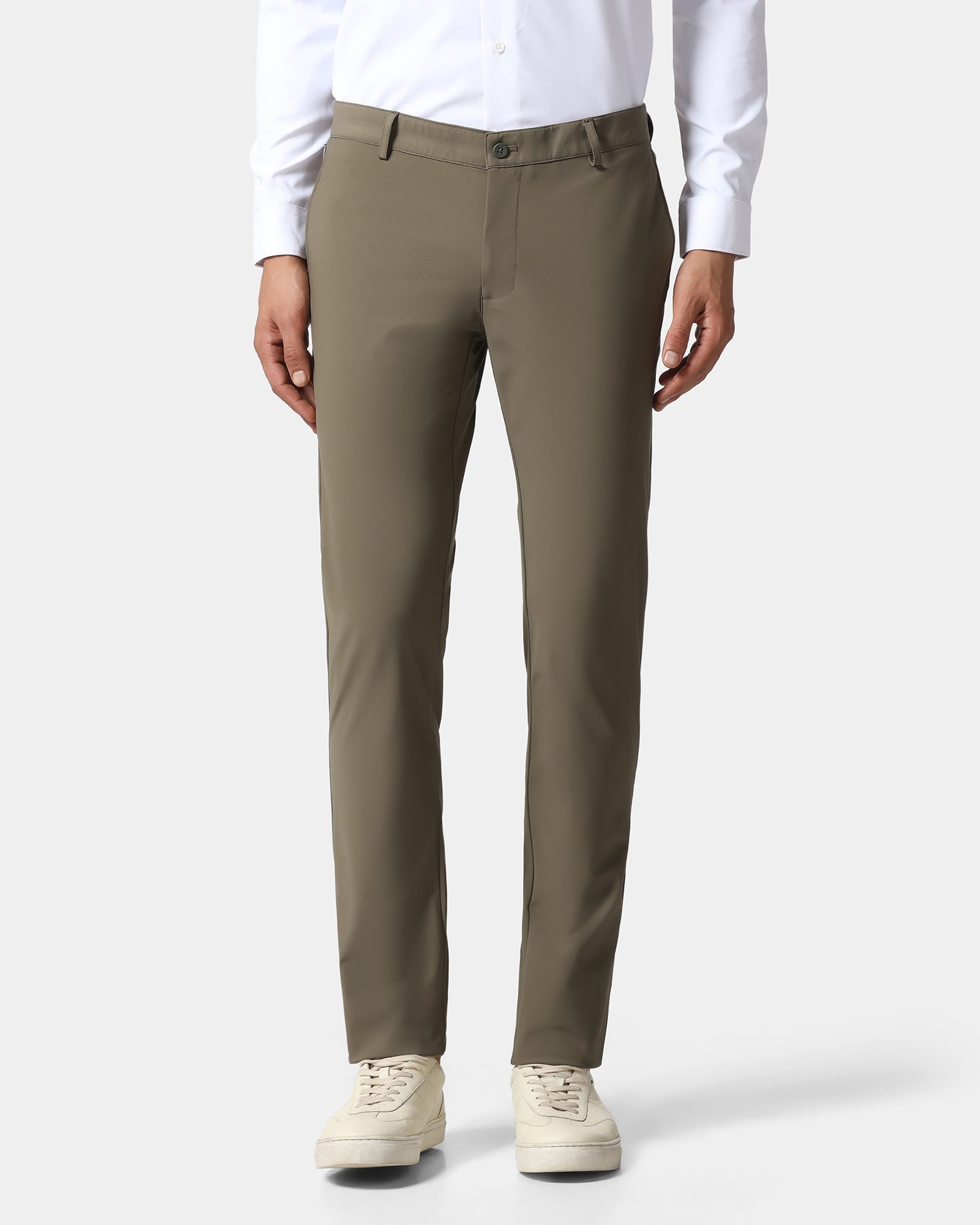 Olive Techpro Solid Khakis - Yukon