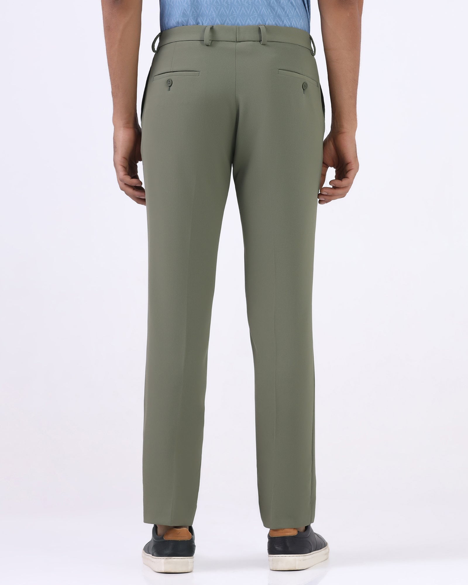 Olive TechPro Stripe Trouser - Martini
